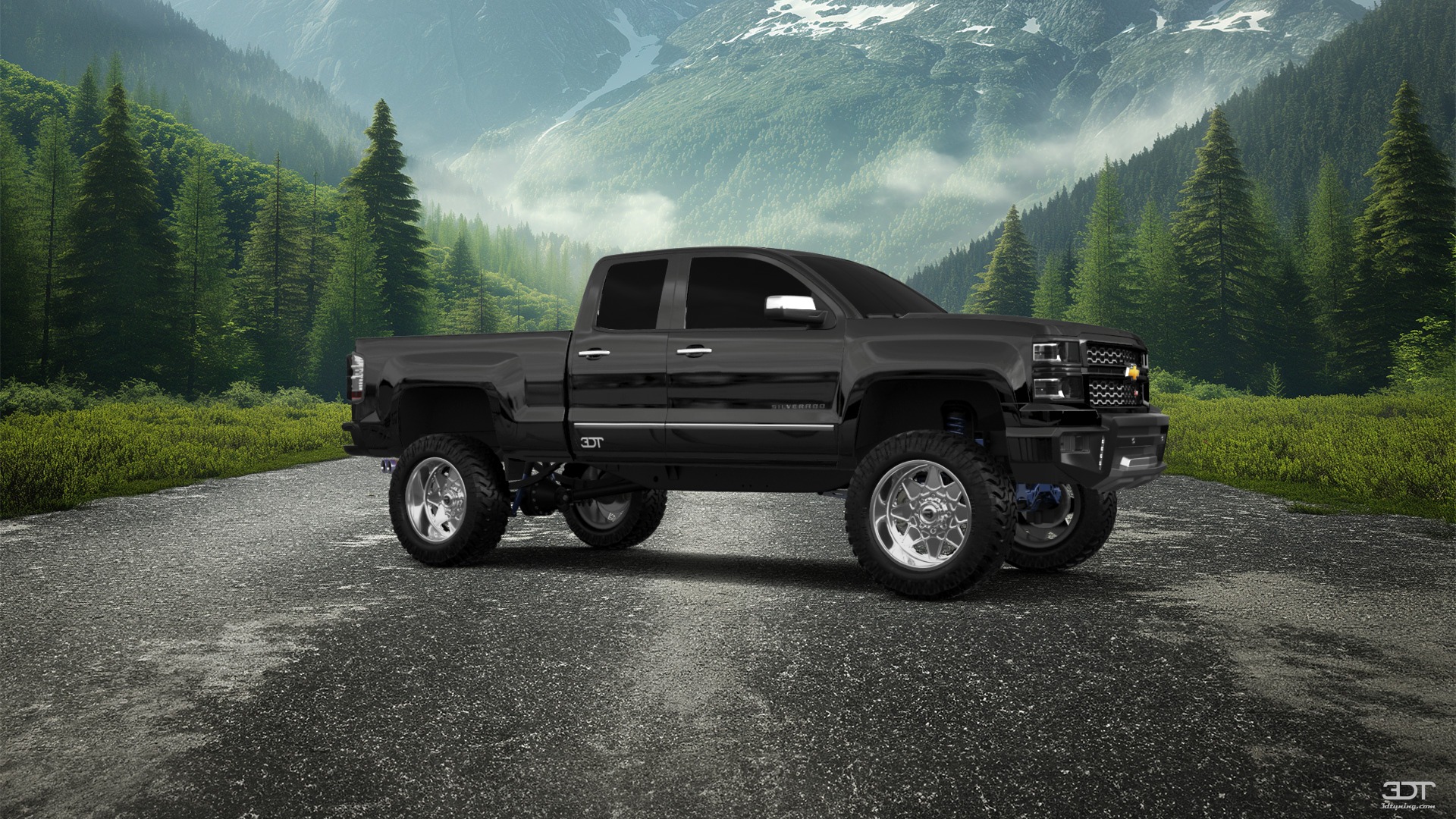 Chevrolet Silverado 1500 6.5 ft box 4 Door pickup truck 2014 Images