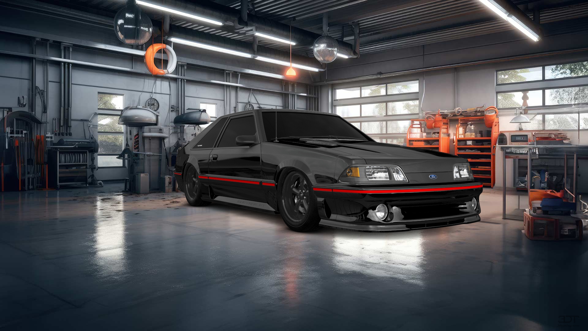 Ford Mustang 3 Door Hatchback 1988