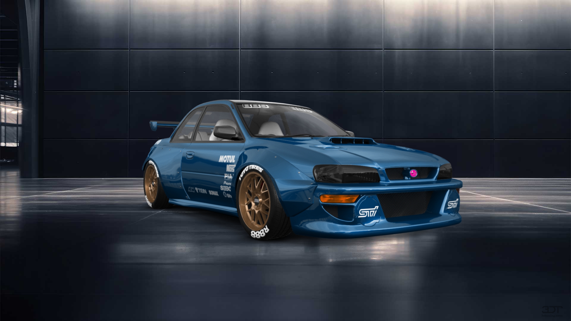 Subaru Impreza WRX STI 22B 2 Door Coupe 2000