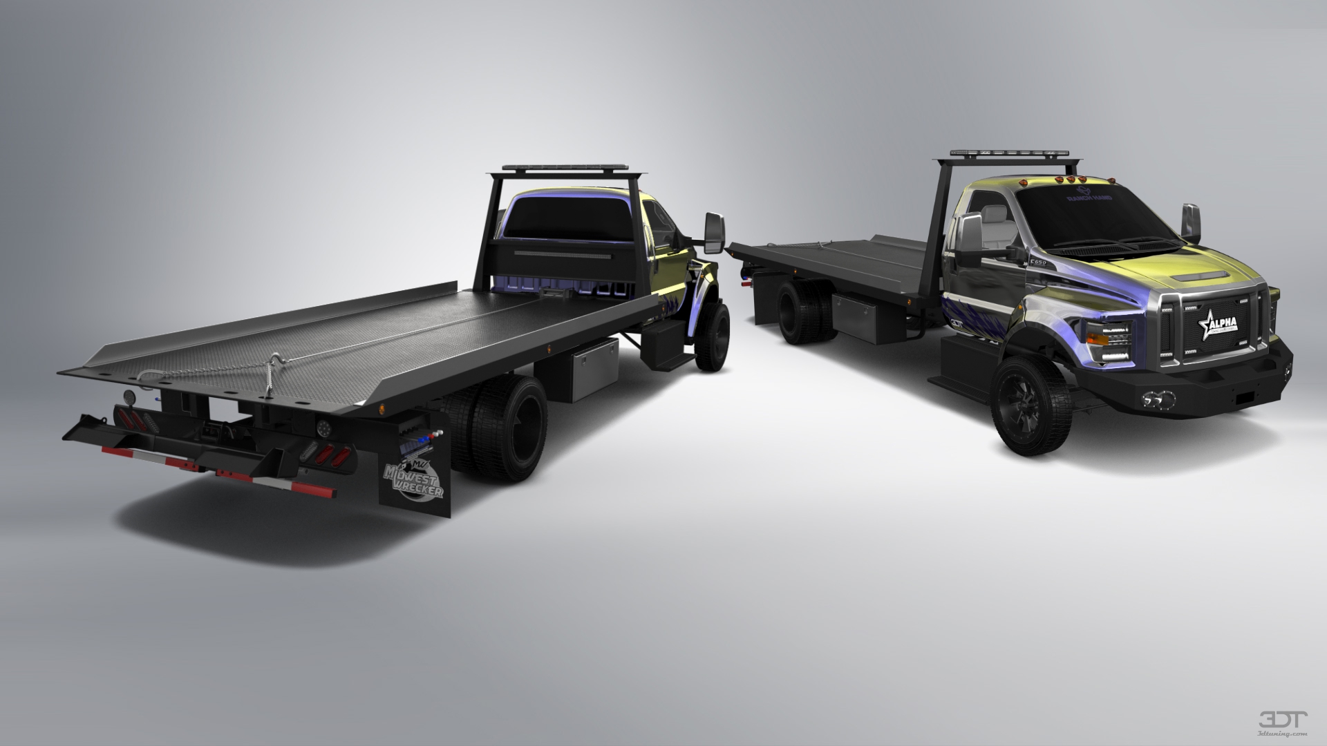 Ford F-650 Tow Truck Pickup 2016 tuning