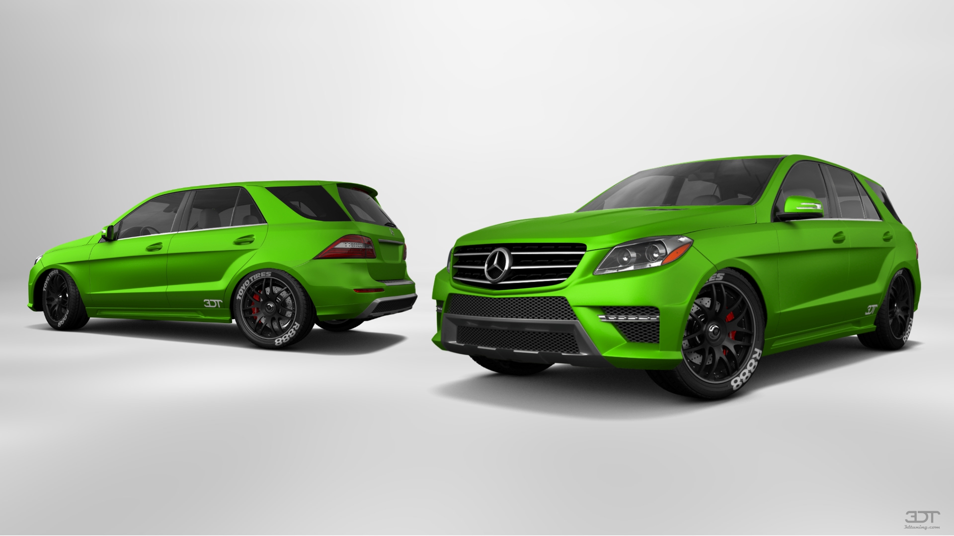 Mercedes M-Class 5 Door SUV 2011 tuning