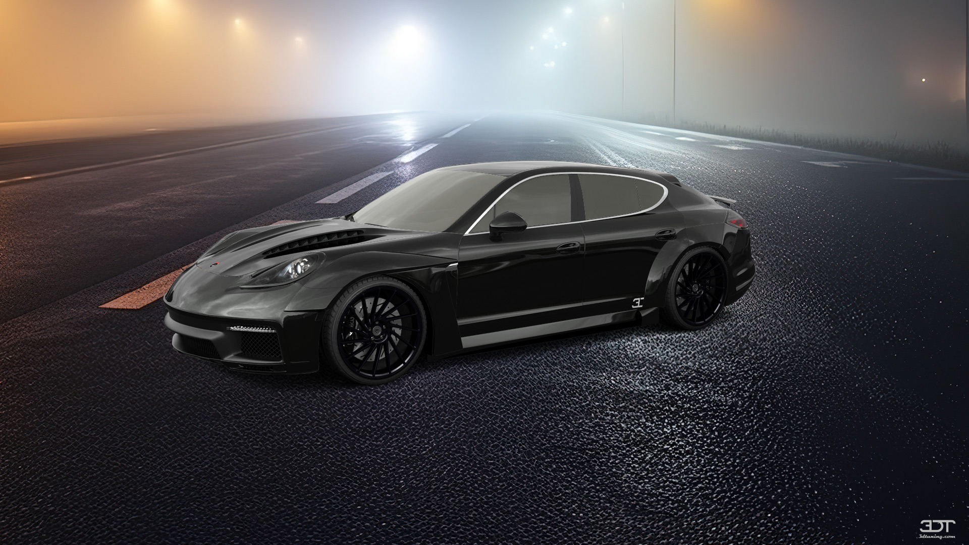 Porsche Panamera 4 door fastback saloon 2011 Images