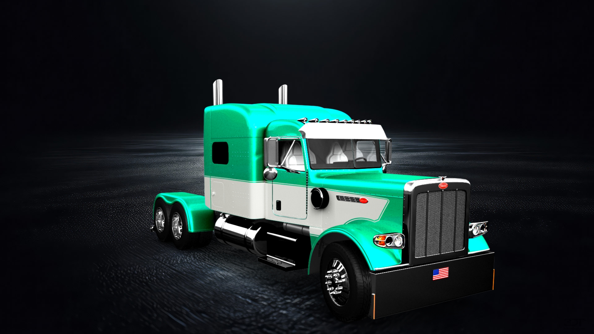 Peterbilt 389 Sleeper Cab Truck 2016