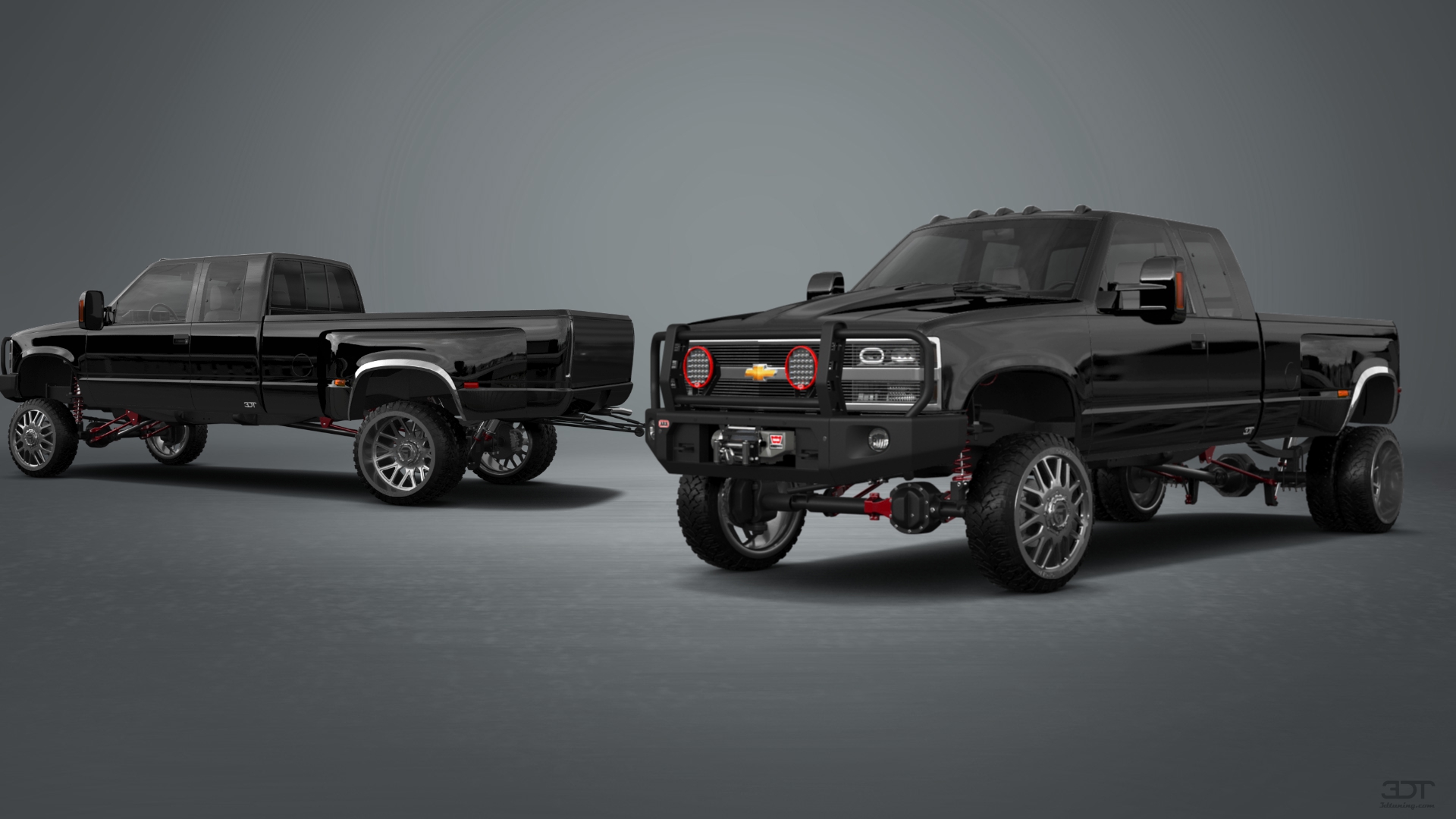 Chevrolet K3500 Extended Cab Pickup Truck 1988 tuning