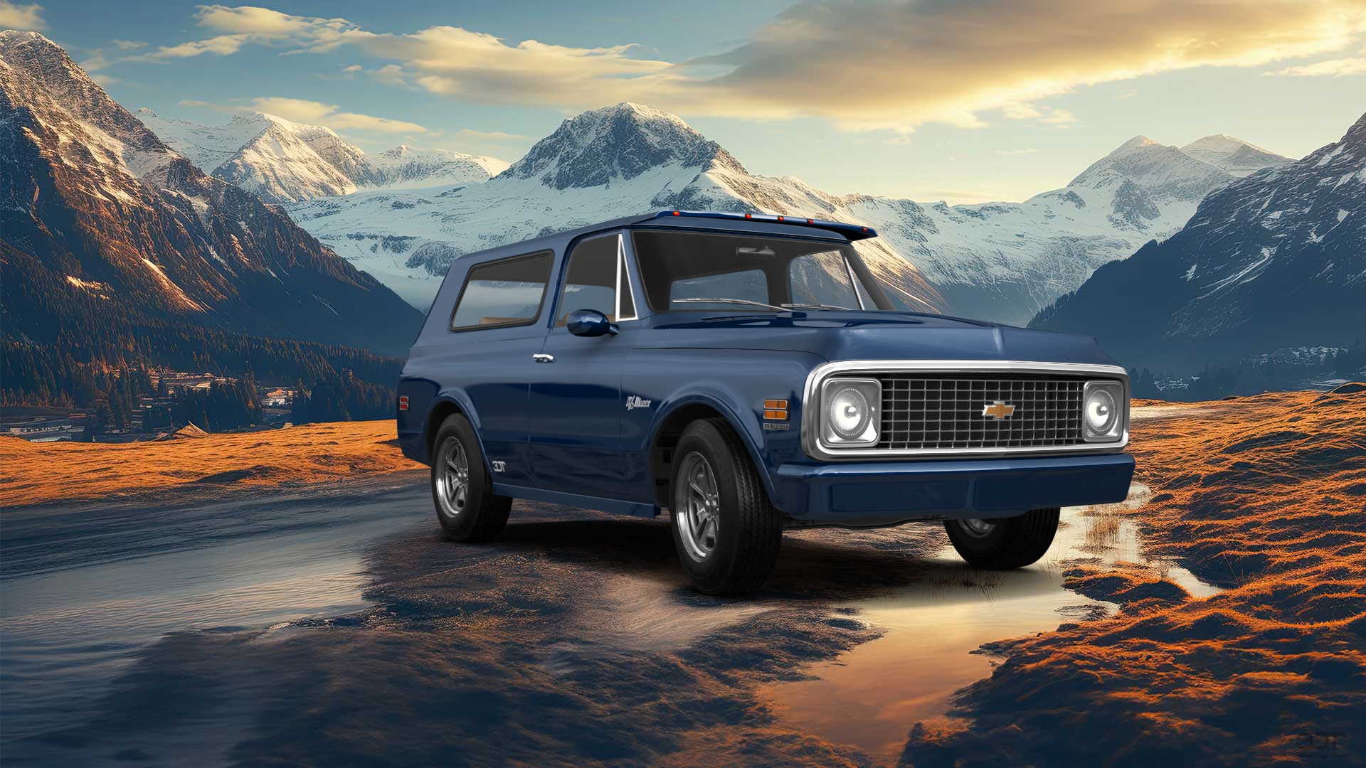 Chevrolet K5 Blazer 2 Door pickup truck 1969 tuning