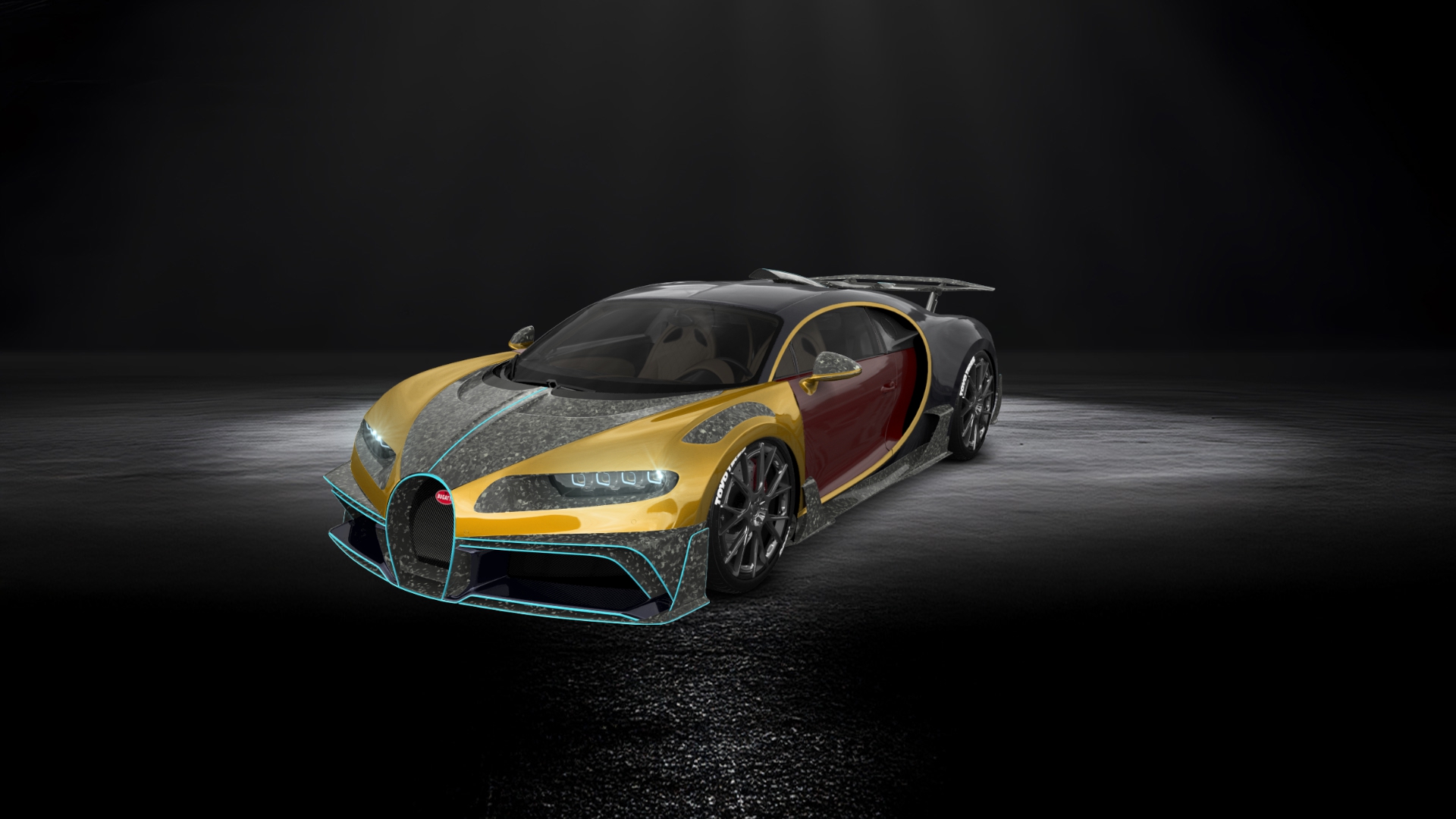 Bugatti Chiron 2 Door Coupe 2016