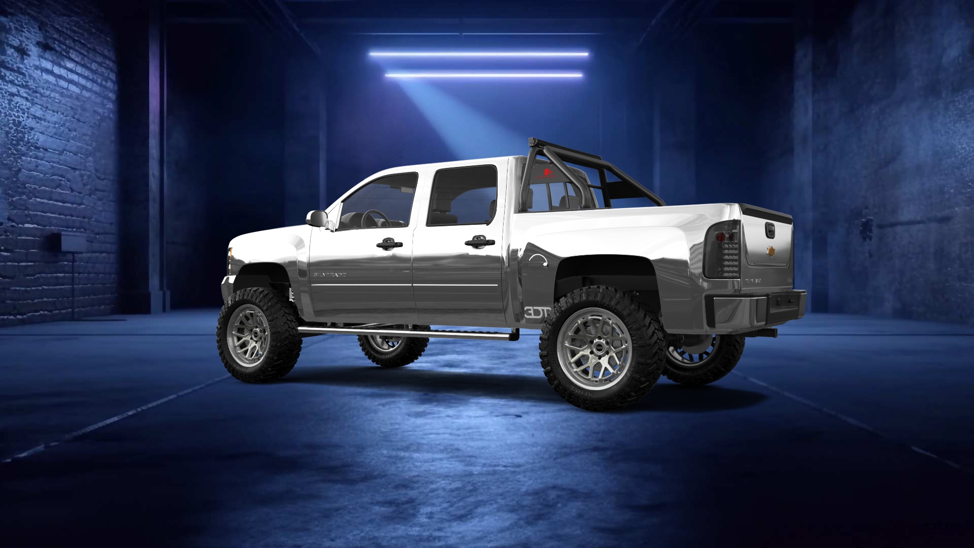 Chevrolet Silverado 1500 Crew Cab 4 Door pickup truck 2007 tuning