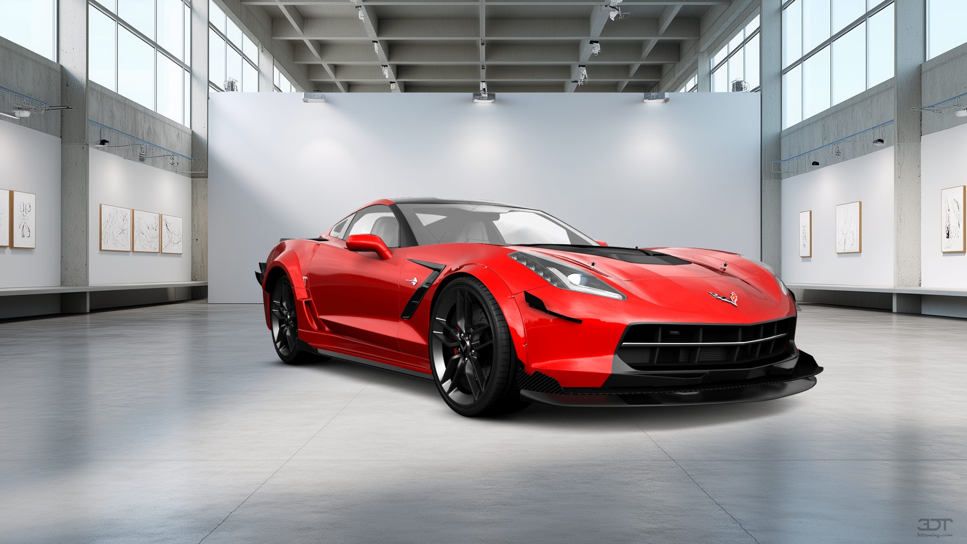 Chevrolet Corvette C7 2 Door Coupe 2015 tuning