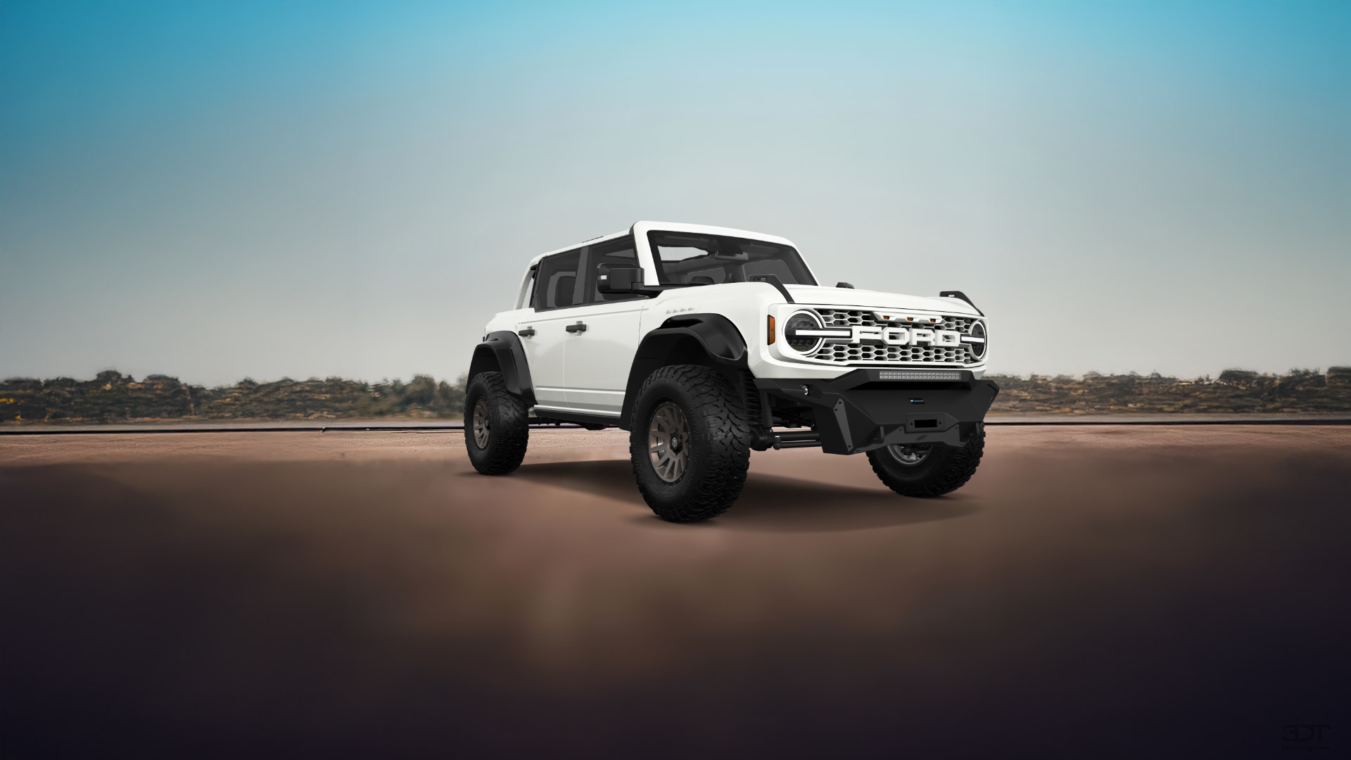 Ford Bronco Raptor 4 Door pickup truck 2022 tuning