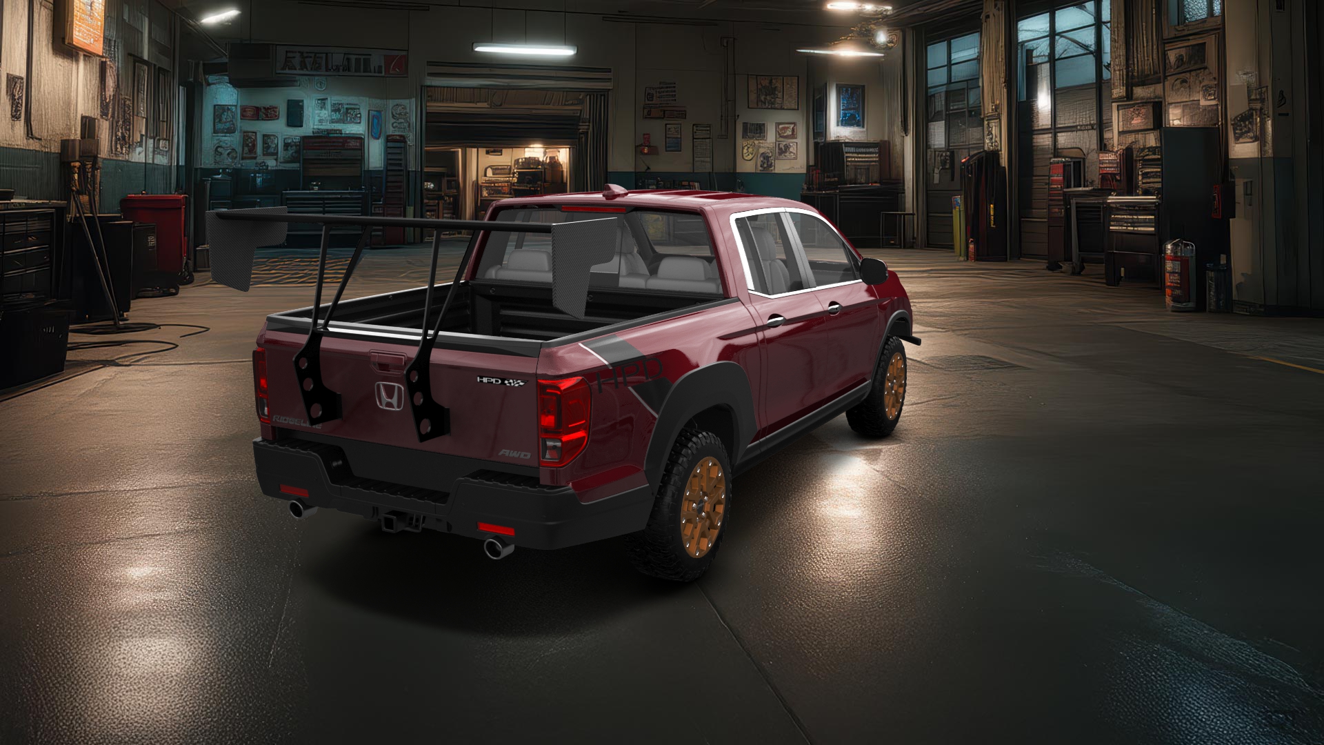Honda Ridgeline 4 Door pickup truck 2021 tuning