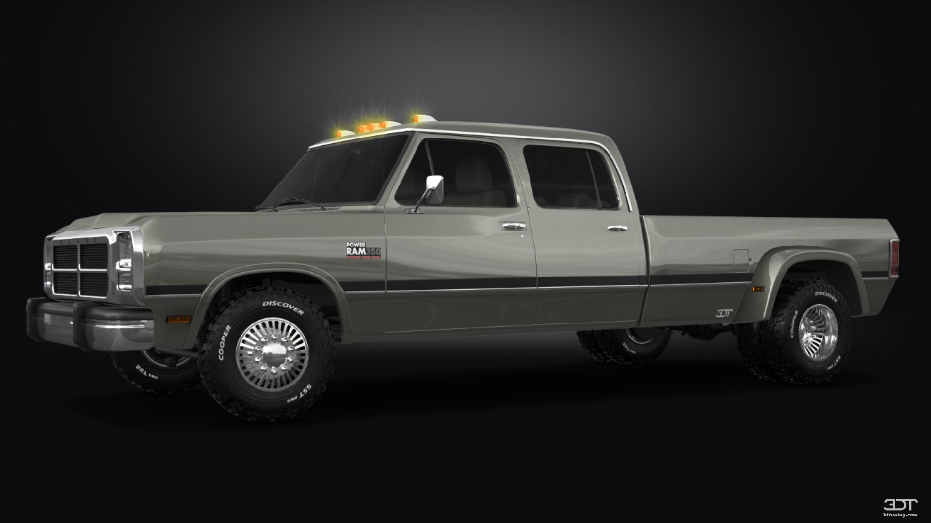 Dodge Ram 350 4 Door pickup truck 1991