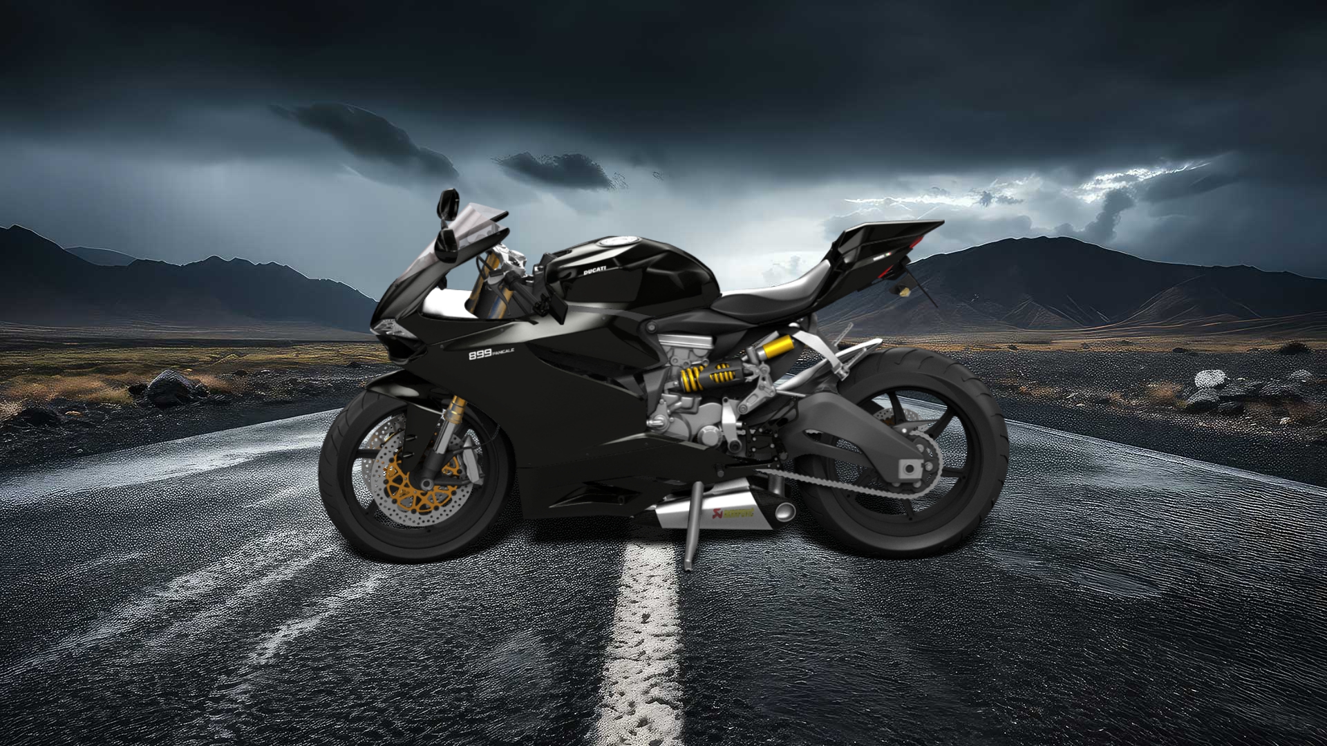 Ducati 899 Panigale Sport Bike 2015
