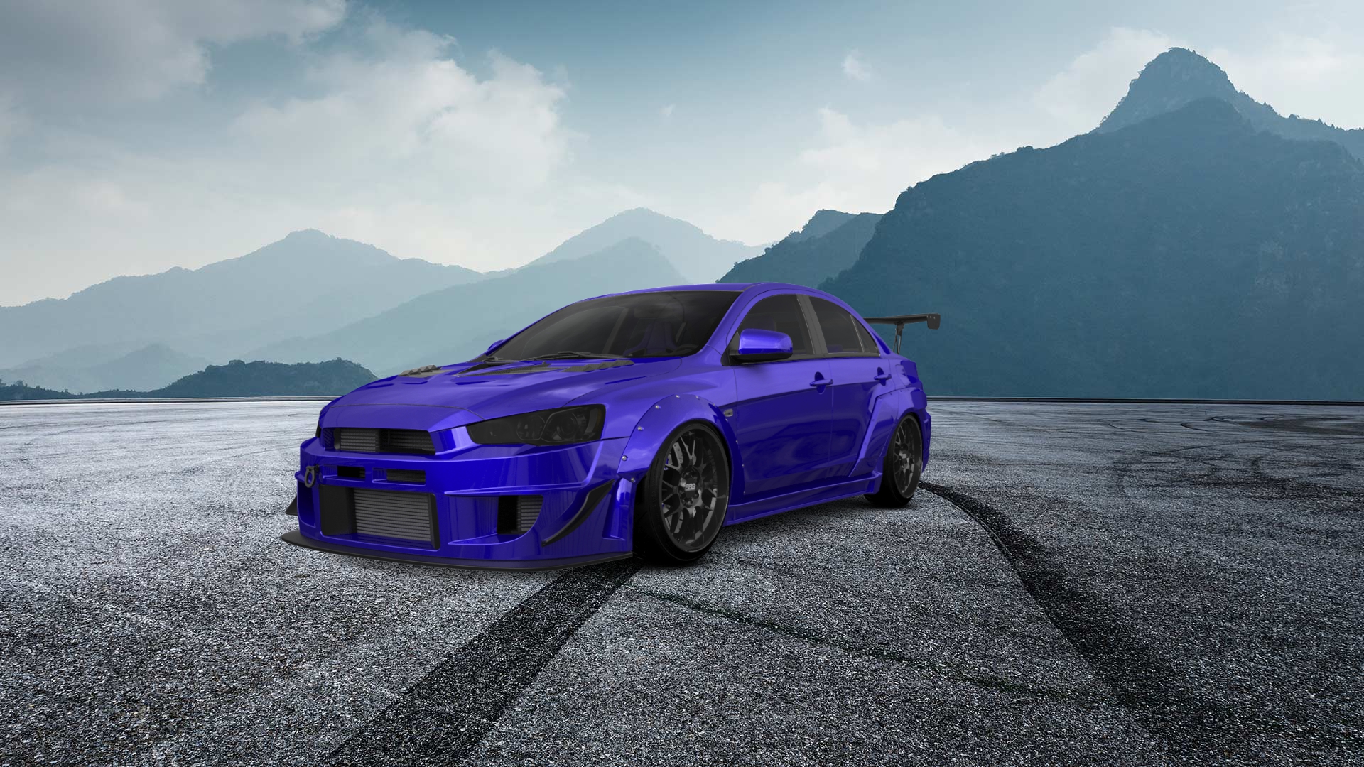 Mitsubishi Lancer Evolution X Sedan 2008 tuning