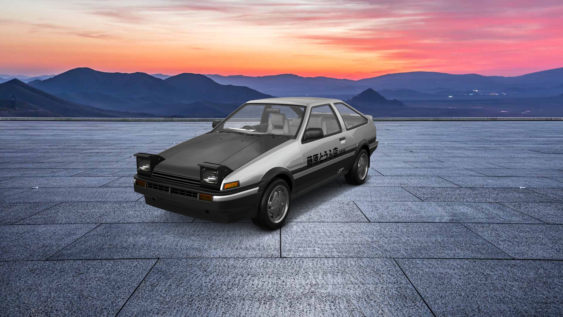Toyota AE86 3 Door Hatchback 1985 tuning