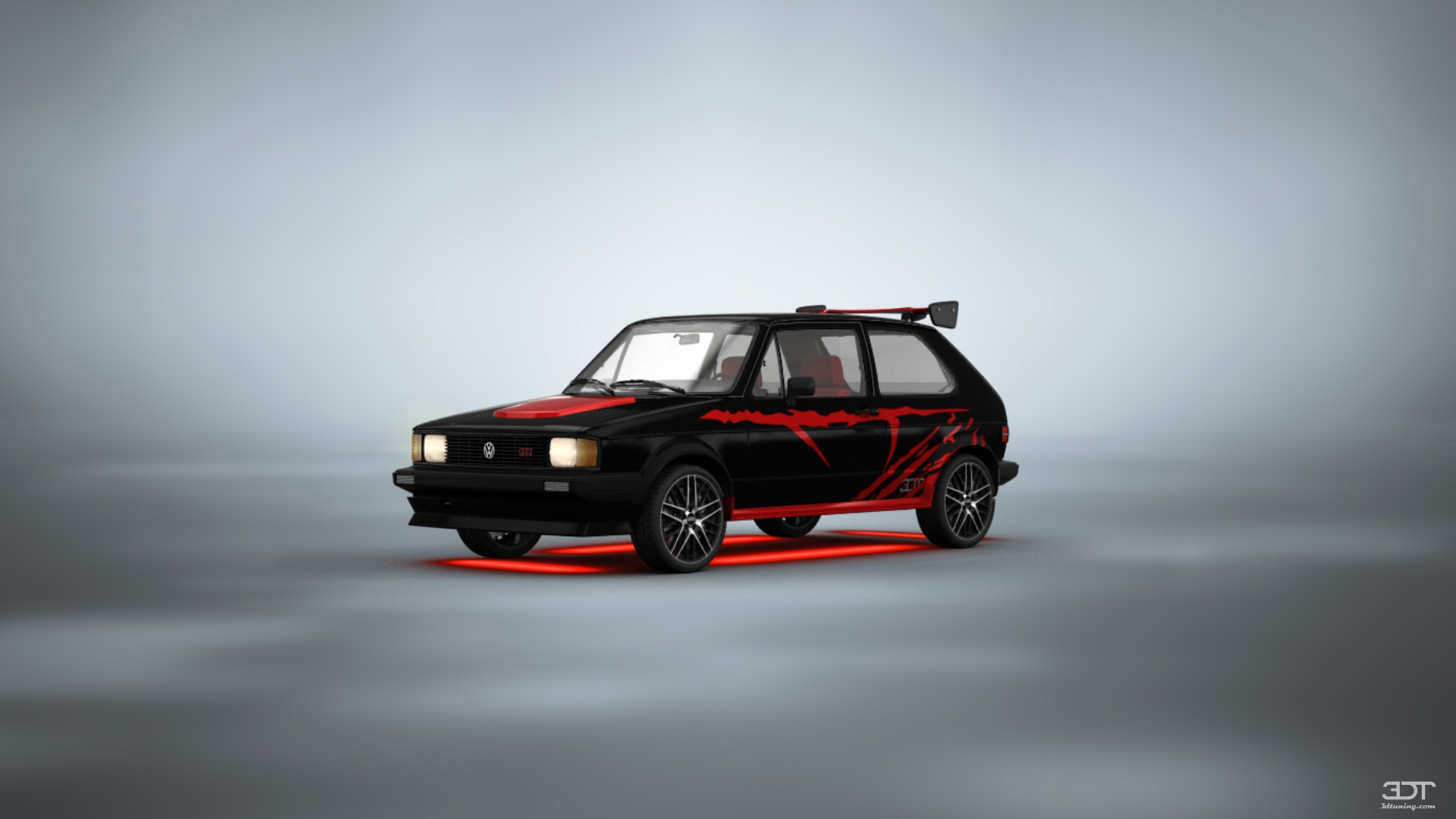 Volkswagen Rabbit GTI Mk1 3 Door Hatchback 1984 tuning