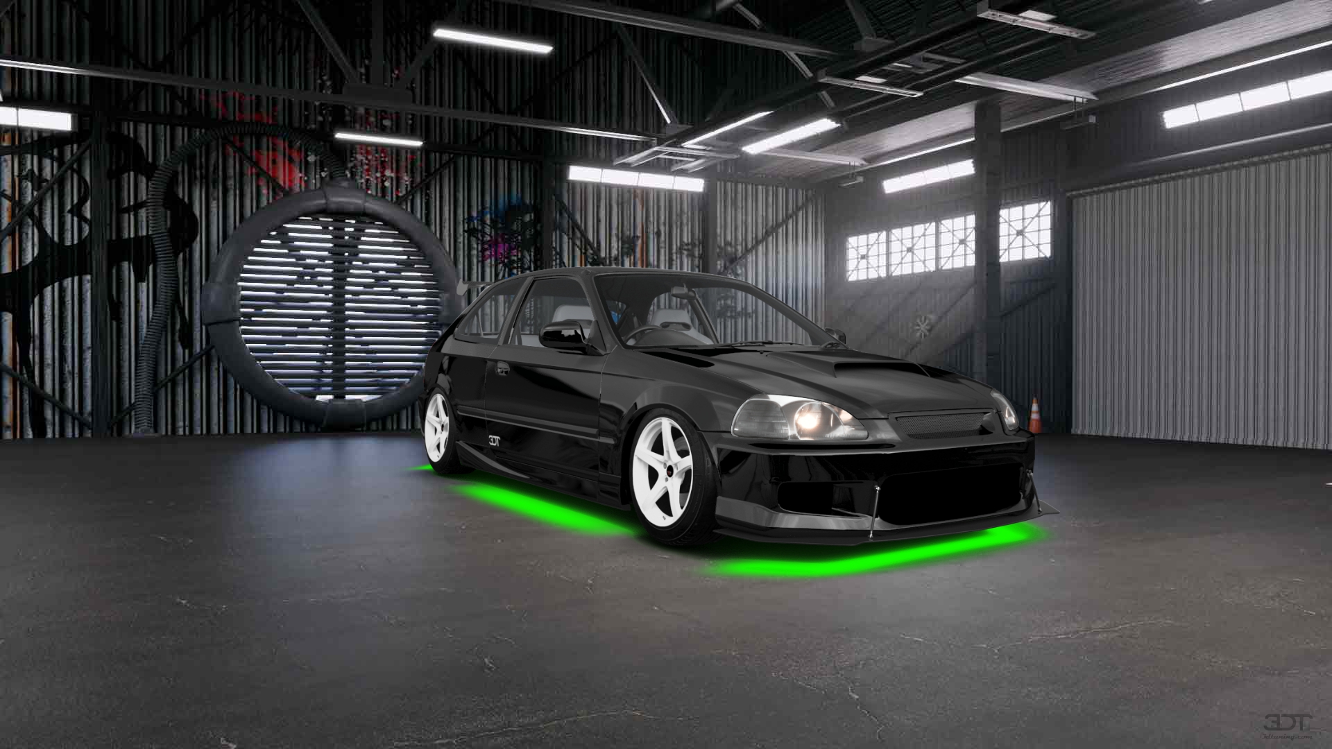 Honda Civic 3 Door Hatchback 1997 Images