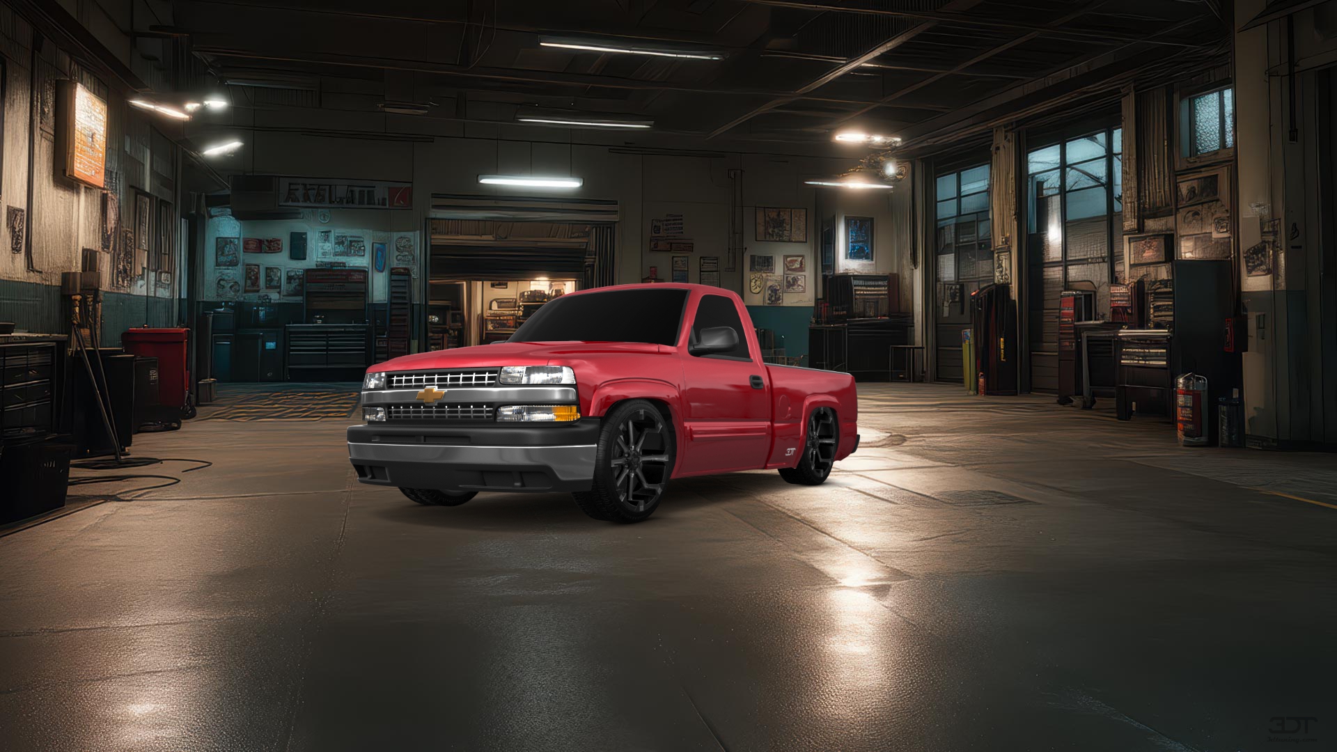 Chevrolet Silverado 1500 6.5 ft box 2 Door pickup truck 1999 tuning