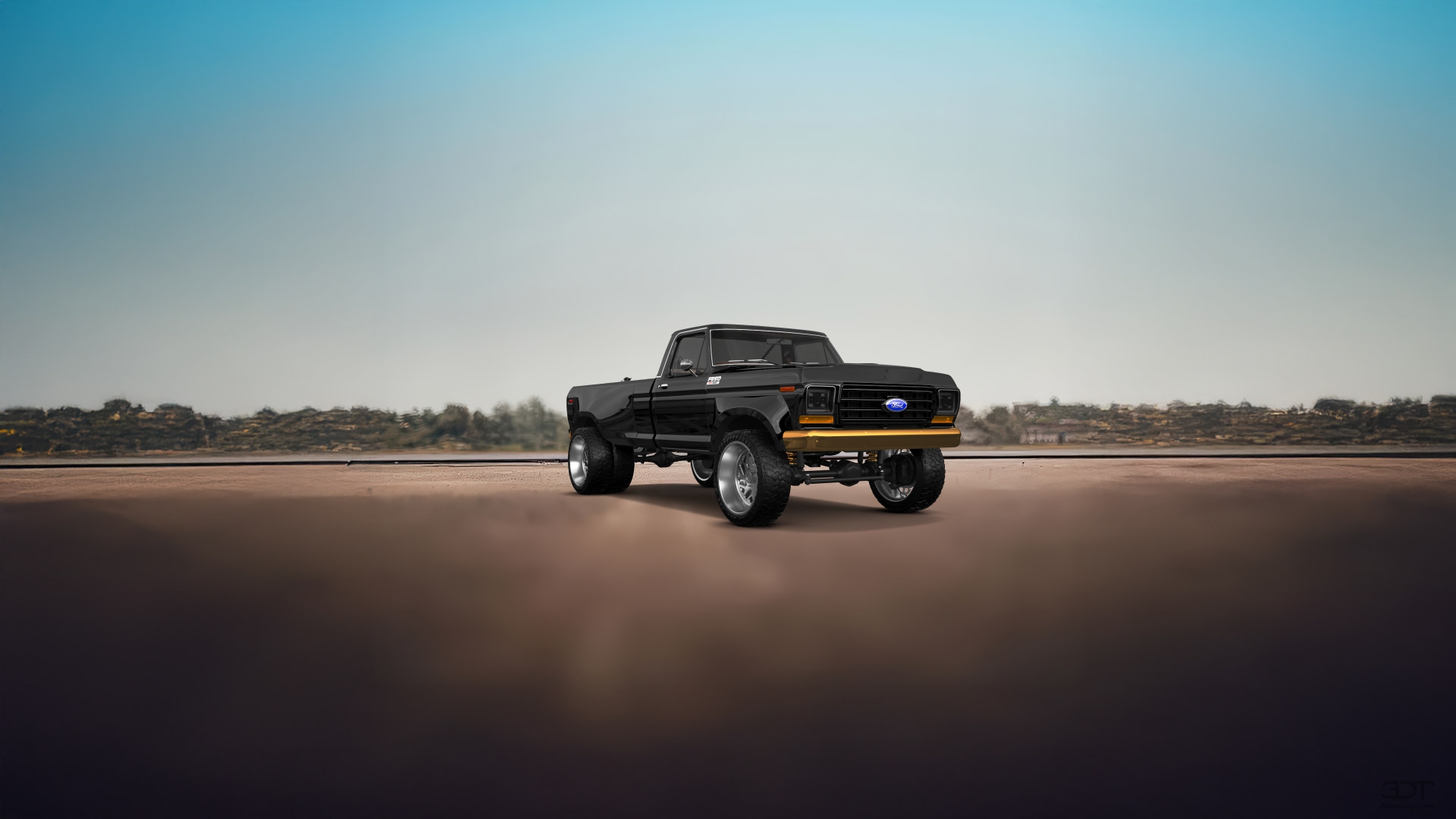 Ford F-350 Dually Regular Cab 2 Door pickup truck 1978 tuning