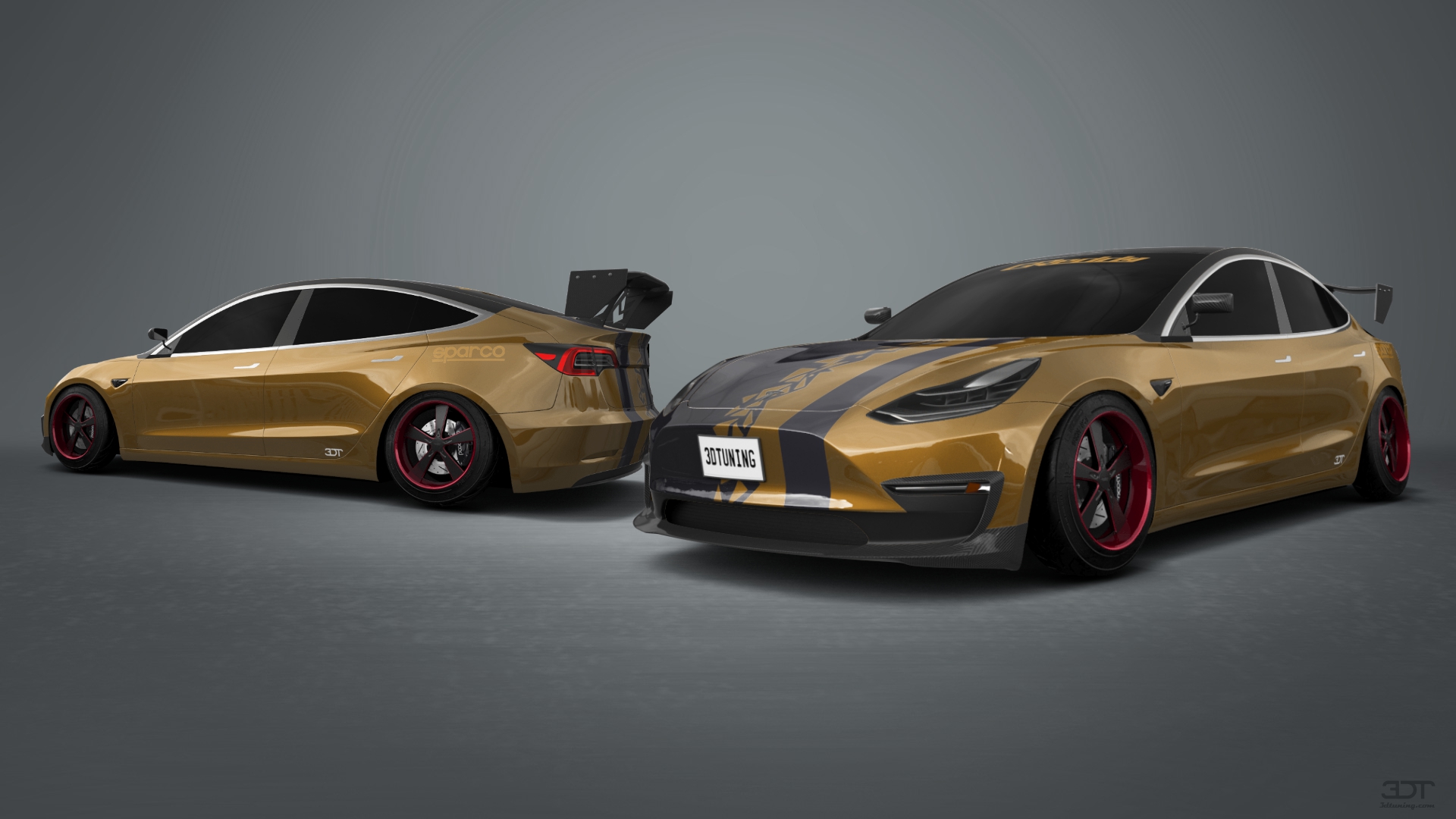 Tesla Model 3 4 Door Saloon 2017 tuning