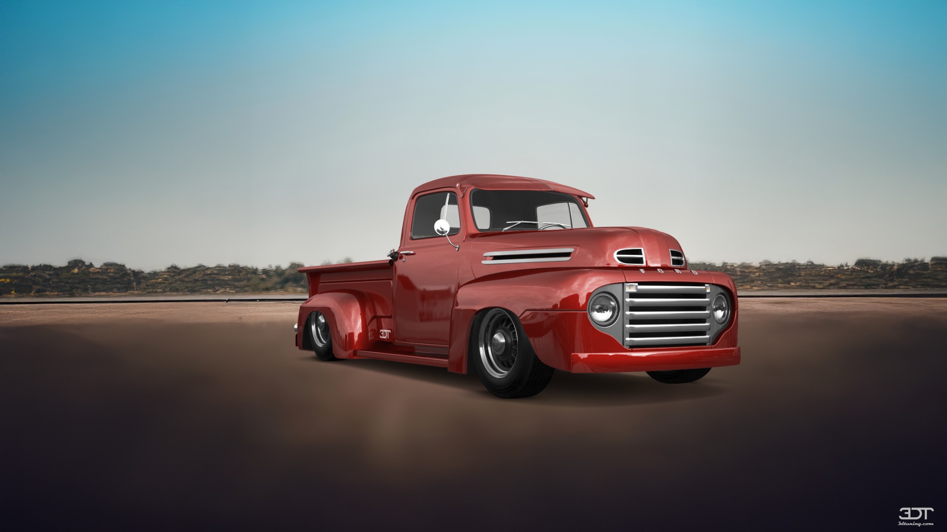 Ford F1 2 Door pickup truck 1949 tuning