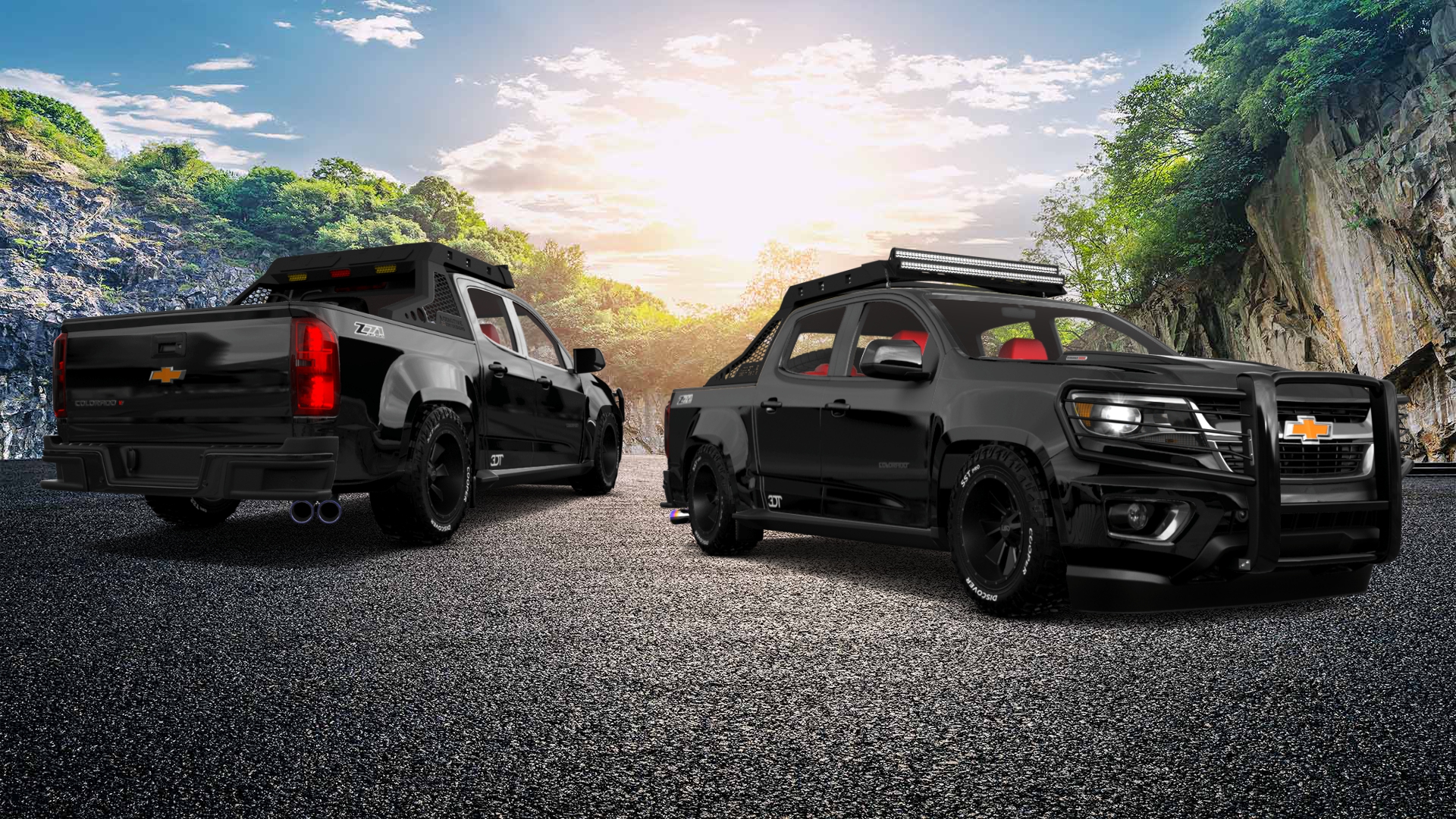 Chevrolet Colorado Crew Cab 4 Door pickup truck 2015 tuning
