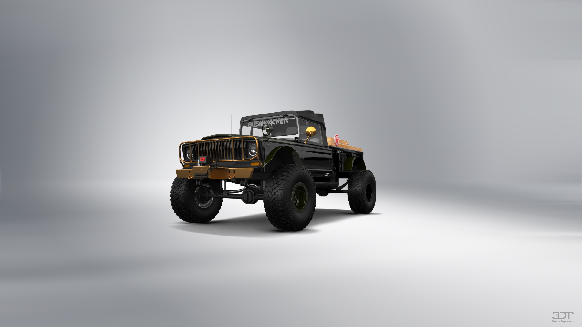 Jeep Kaiser M715 2 Door pickup truck 1968 tuning