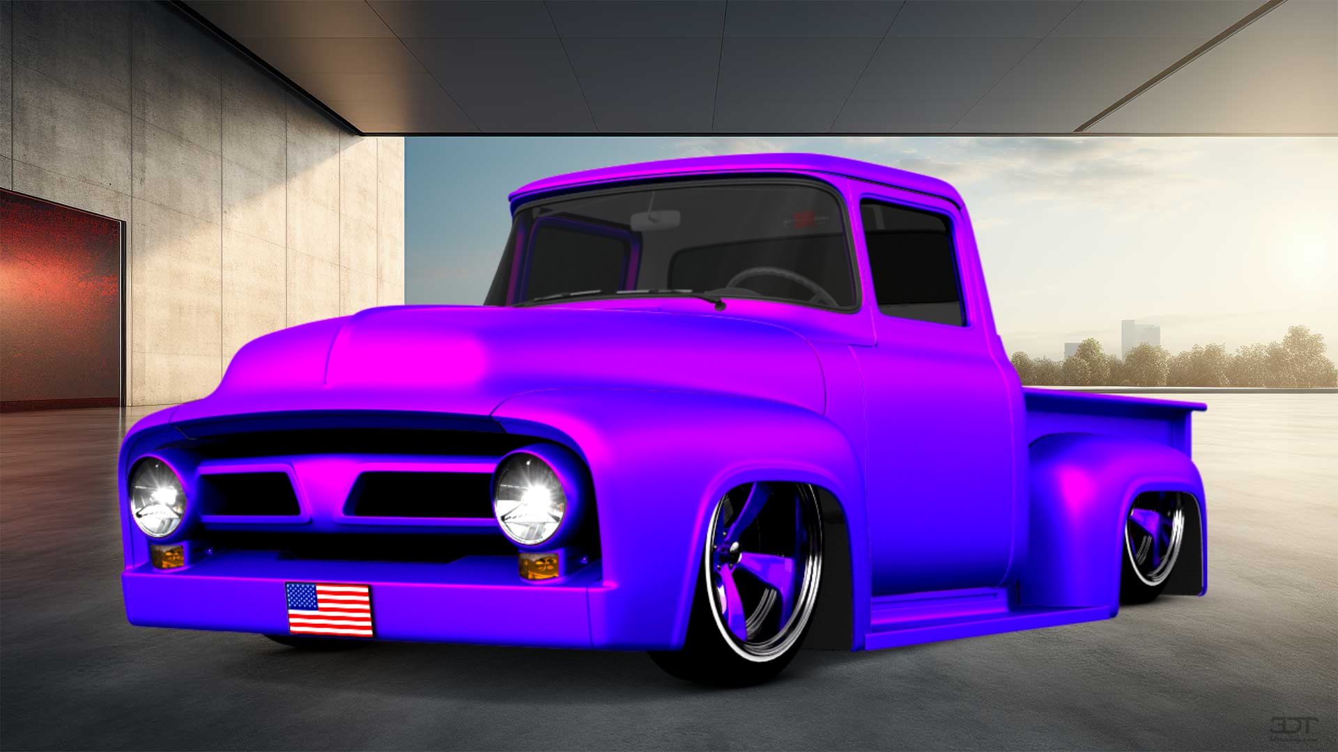 Ford F-100 2 Door truck 1956