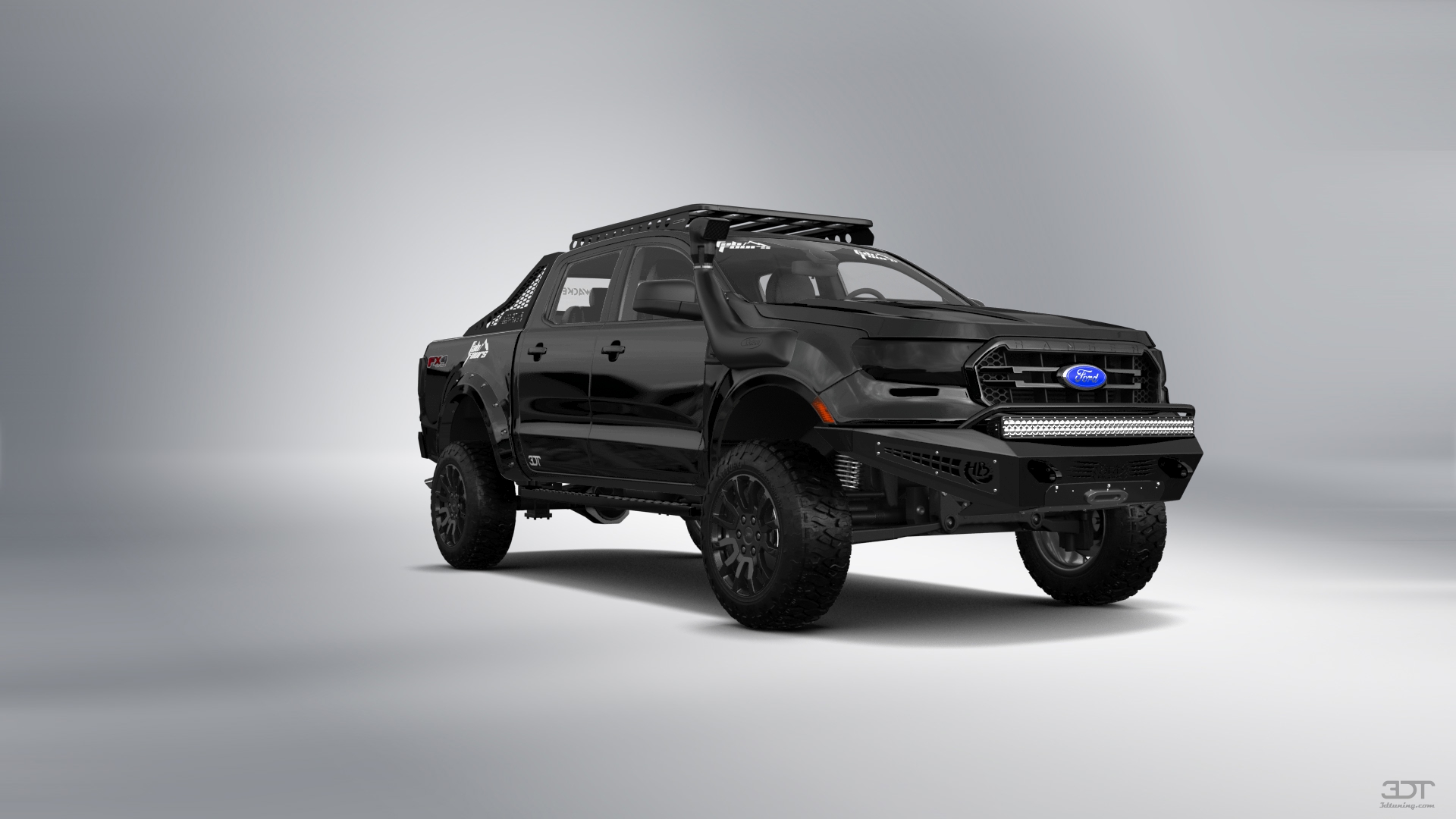 Ford Ranger 4 Door pickup truck 2019 tuning