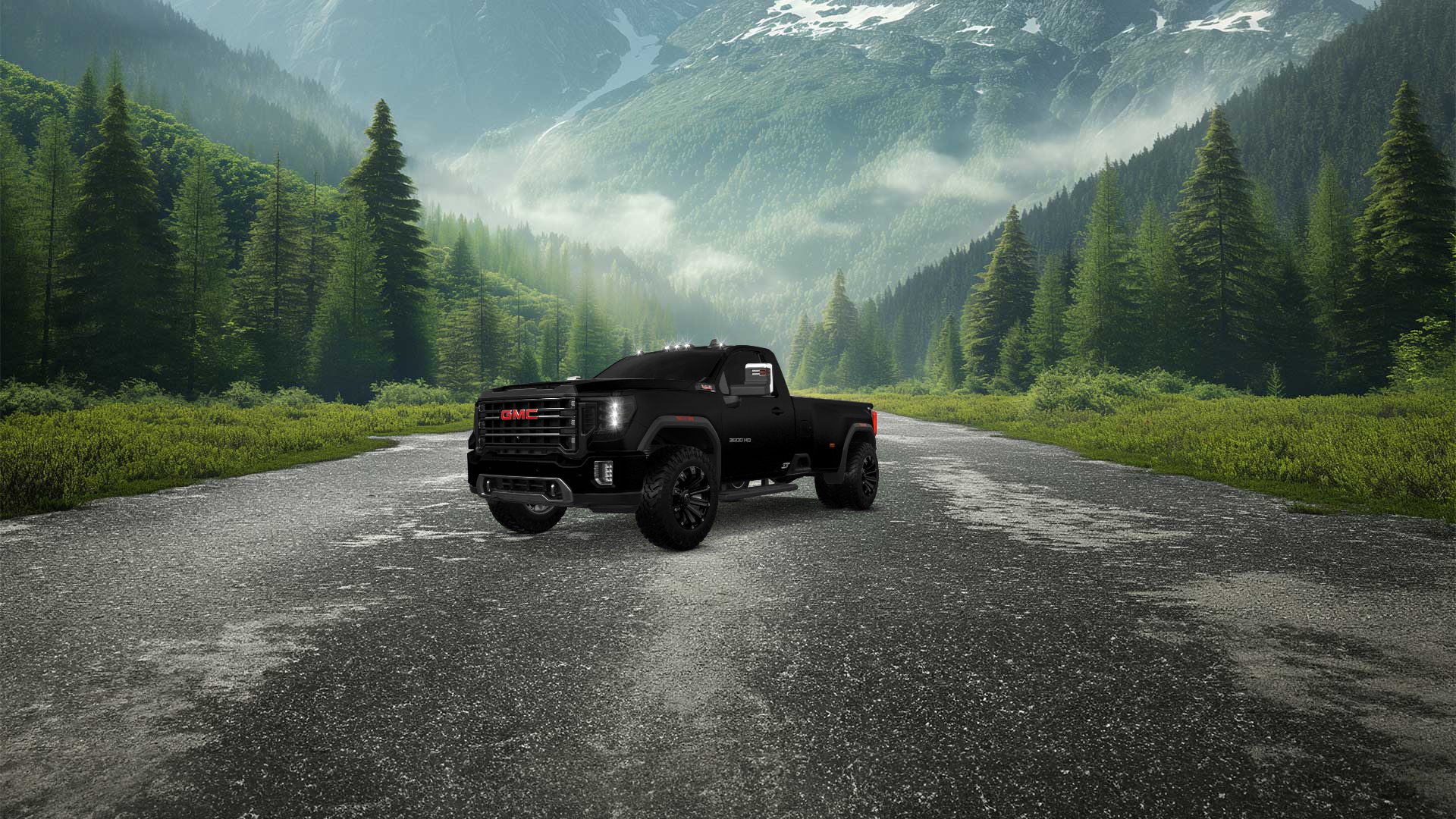 GMC Sierra 3500 HD 2 Door pickup truck 2020 tuning