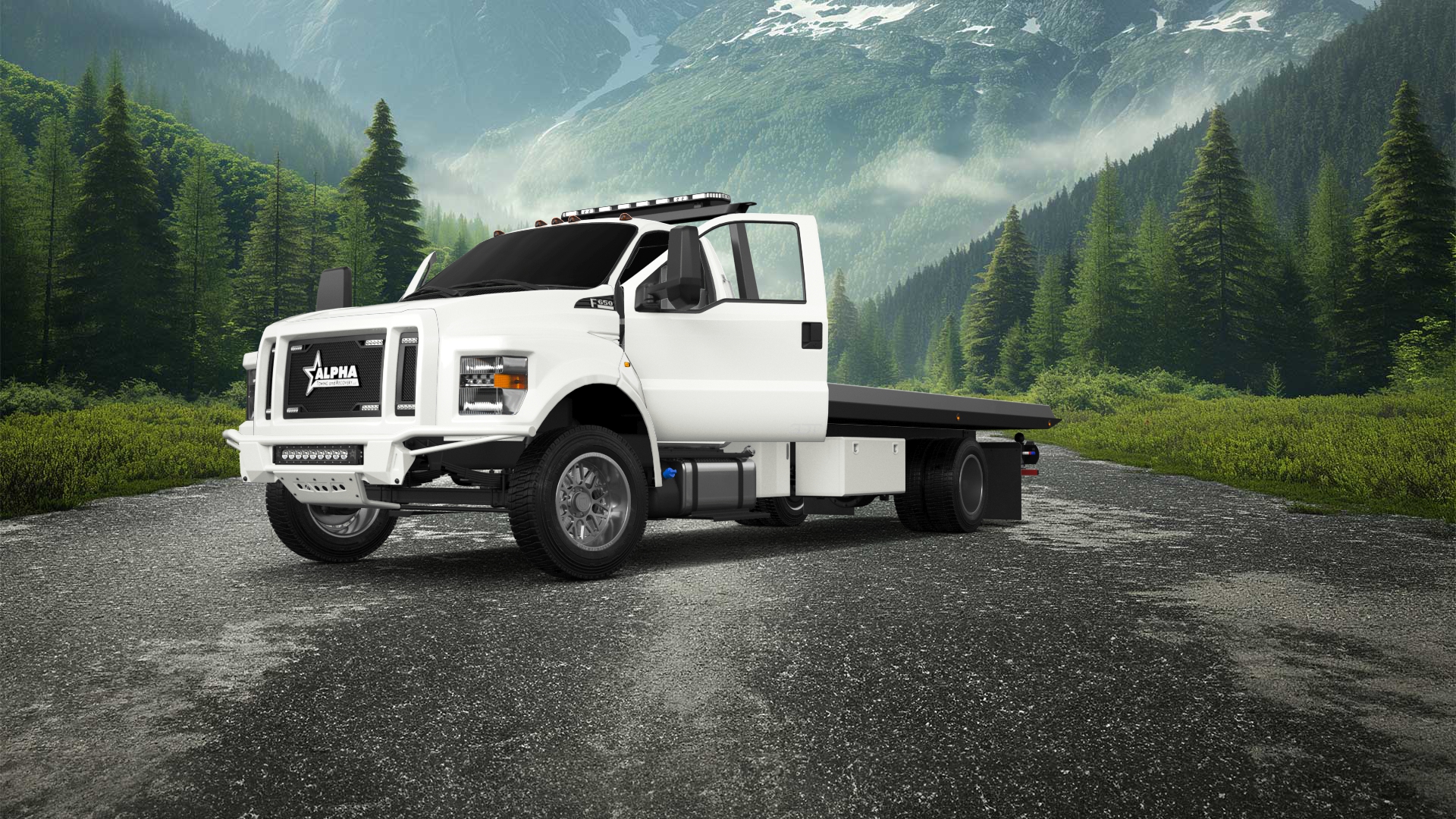Ford F-650 Tow Truck Pickup 2016