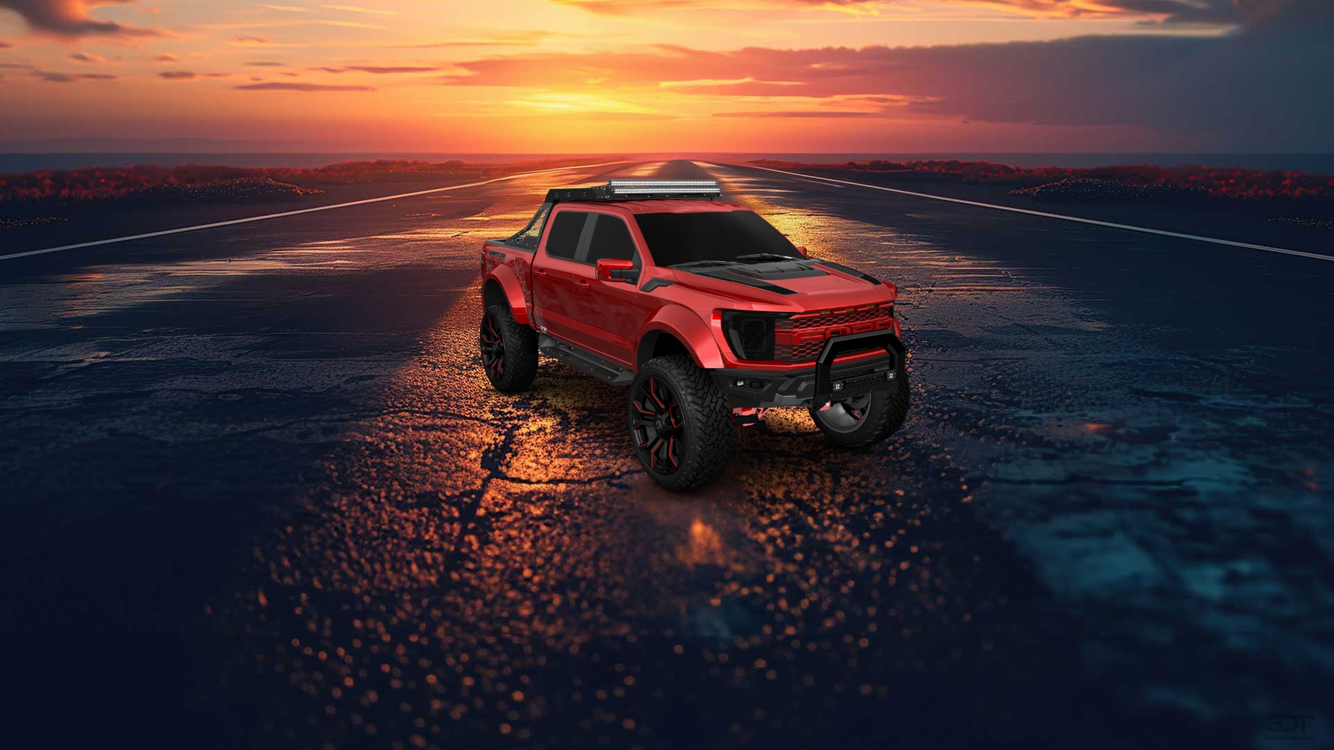 Ford F-150 Raptor 4 Door pickup truck 2021