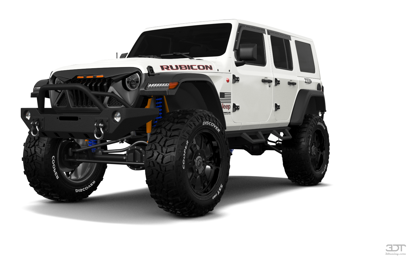 Jeep Wrangler Rubicon JL 4 Door SUV 2017 tuning
