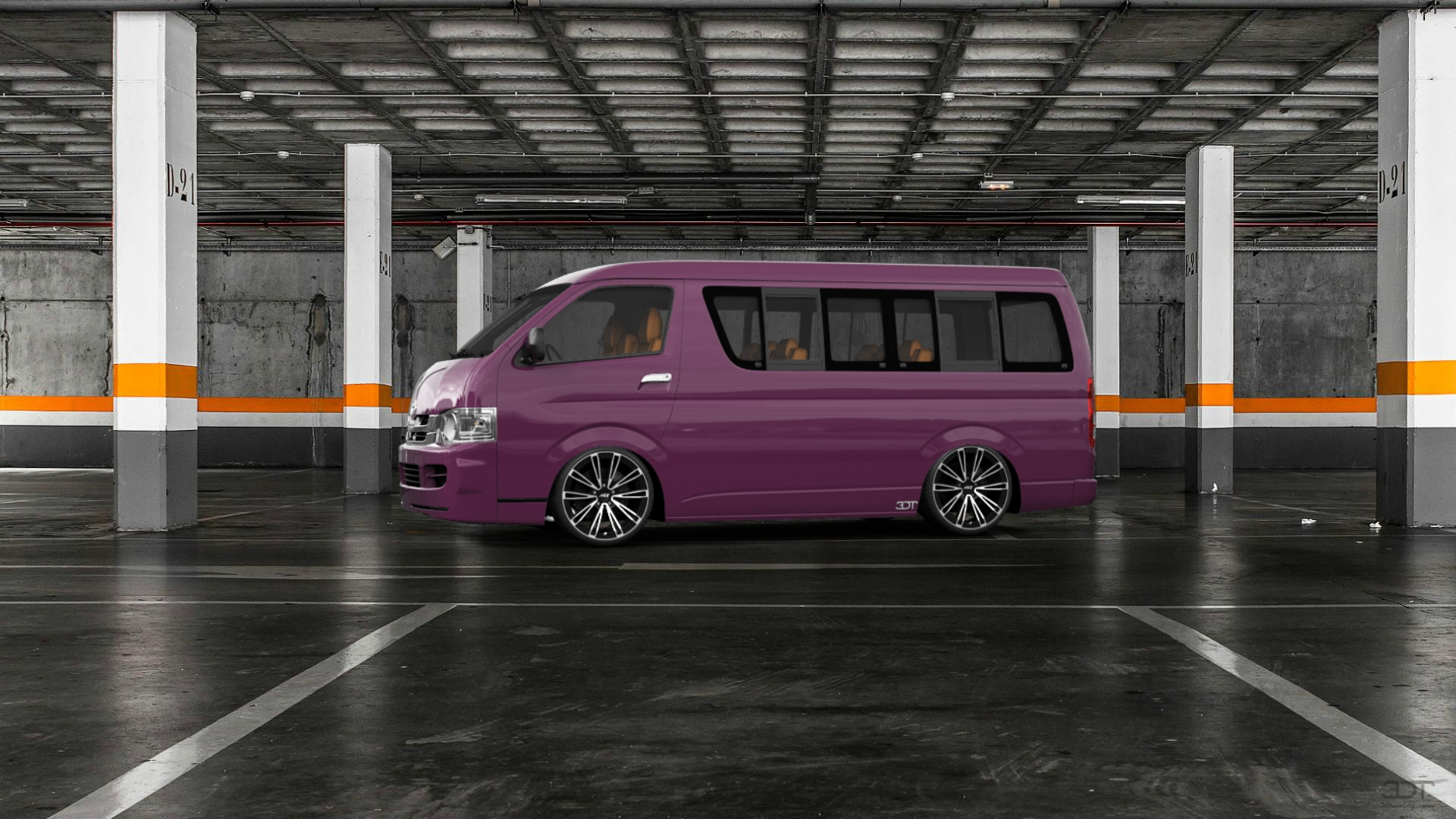 Toyota Hiace 5 Door Minivan 2007