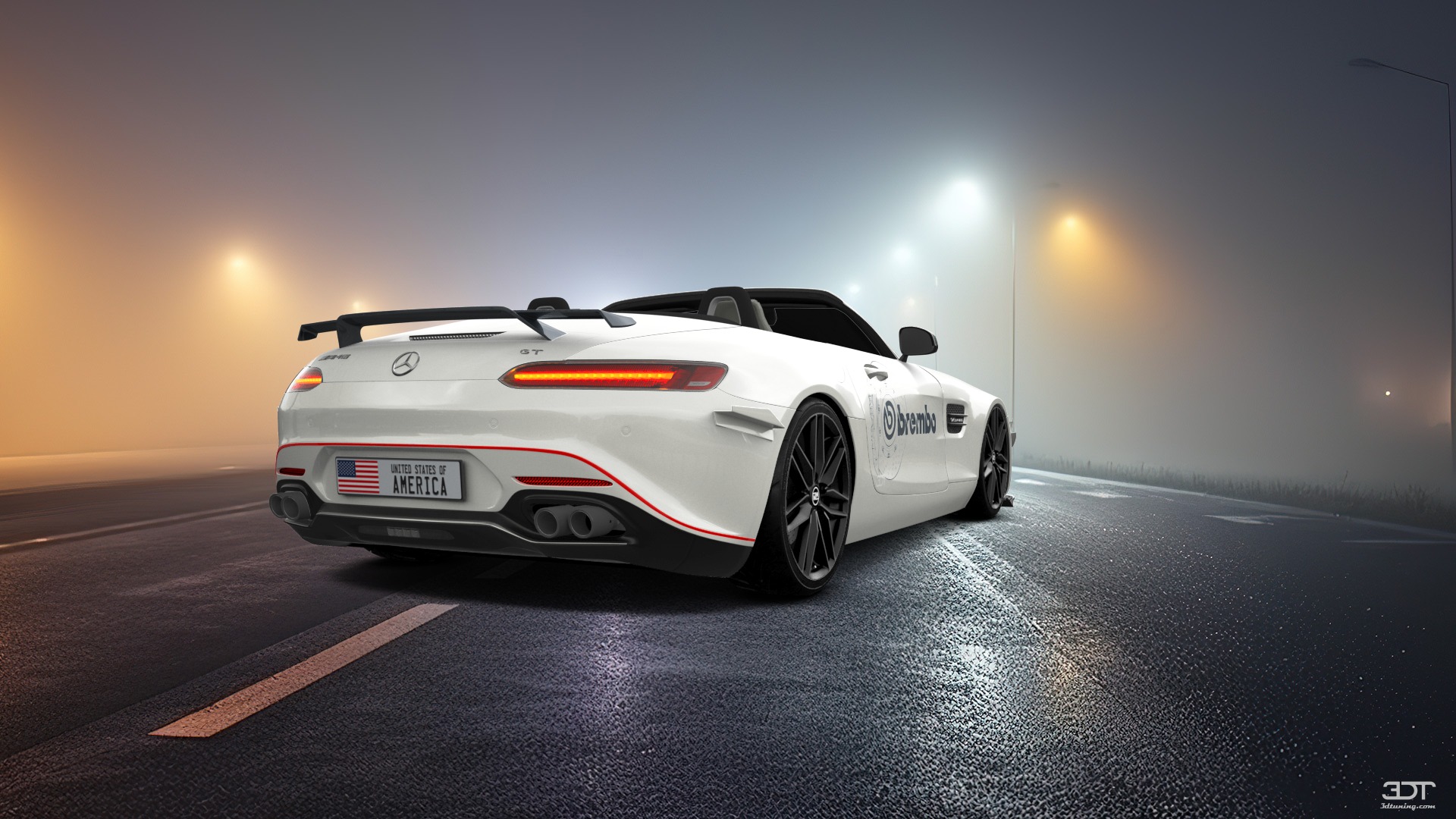 Mercedes AMG GT 2 Door Convertible 2016 tuning