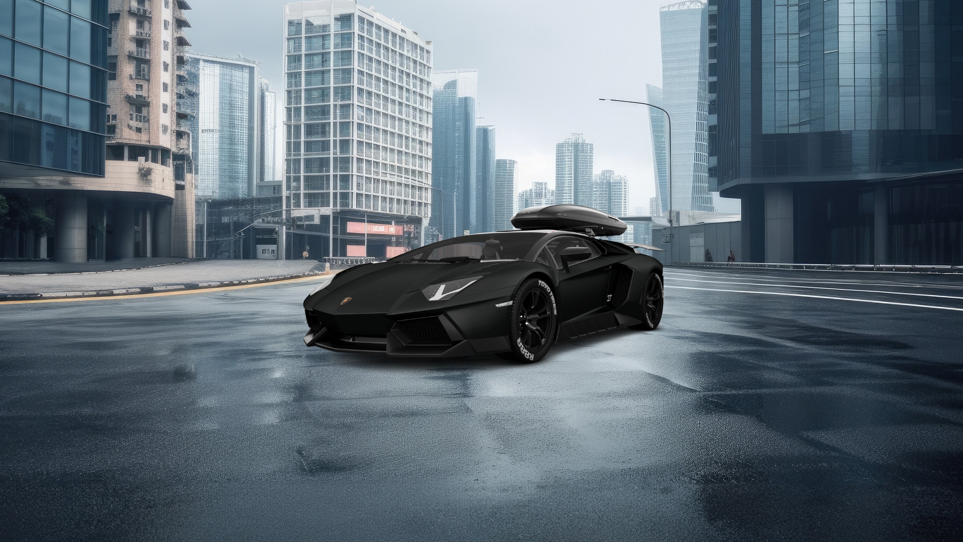 Lamborghini Aventador 2 Door Coupe 2012 tuning