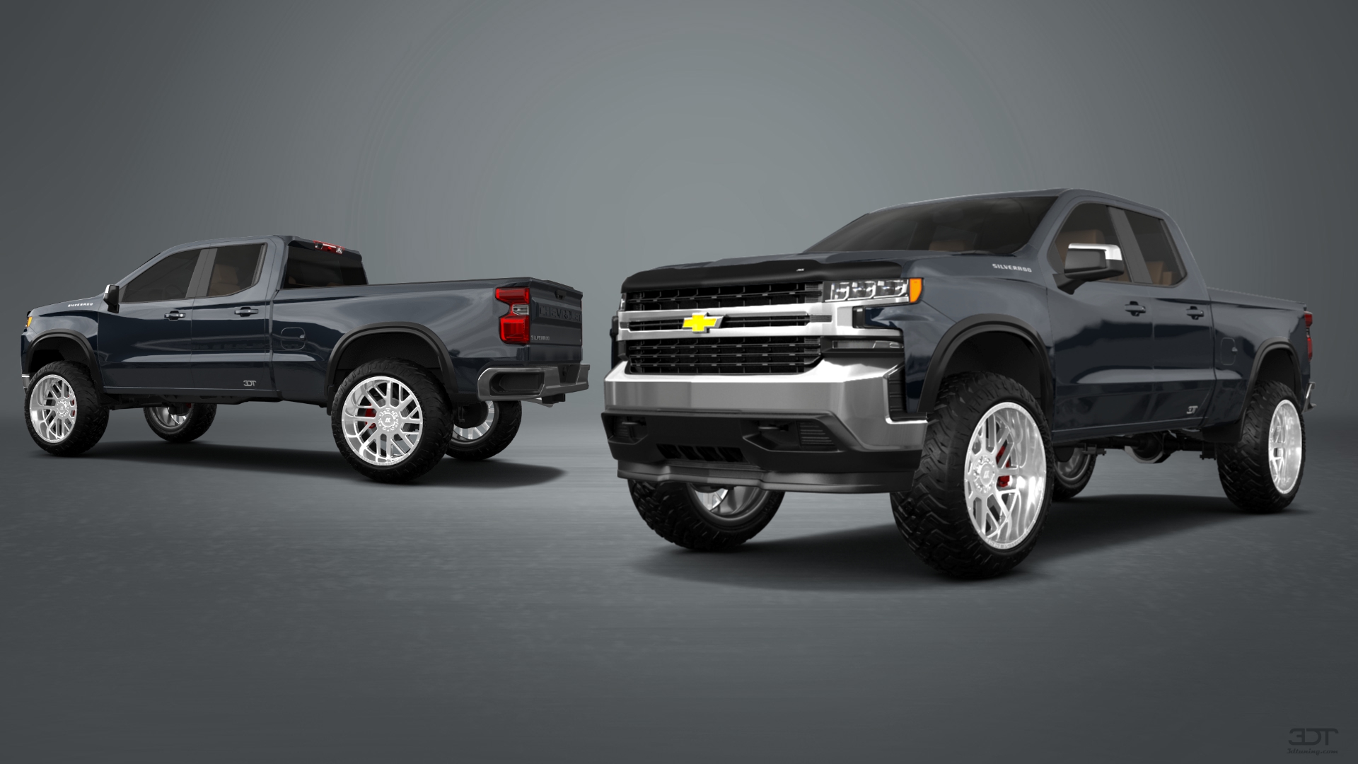 Chevrolet Silverado 1500 6.6 ft box 4 Door pickup truck 2021 tuning