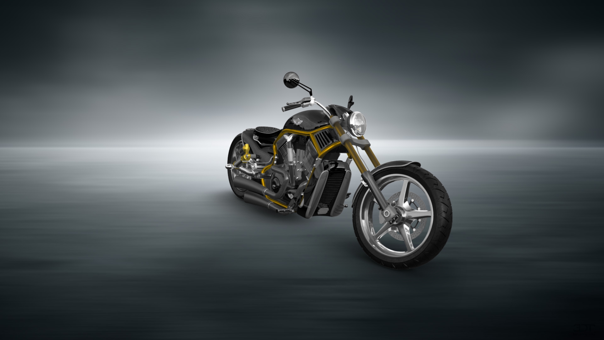 Harley-Davidson Custom Chopper Cruiser 2011