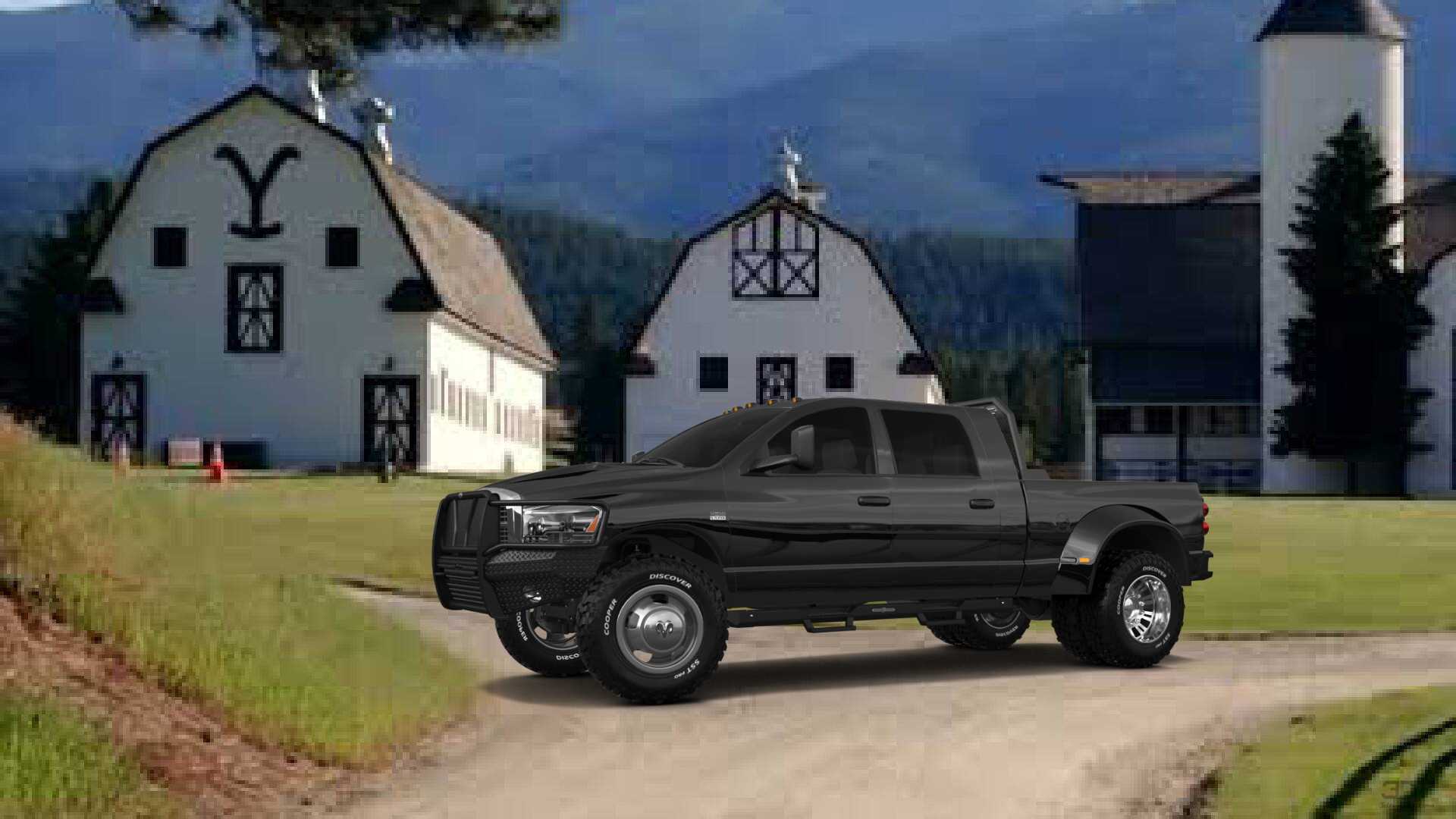 Dodge Ram 3500 Dually 4 Door pickup truck 2007 tuning