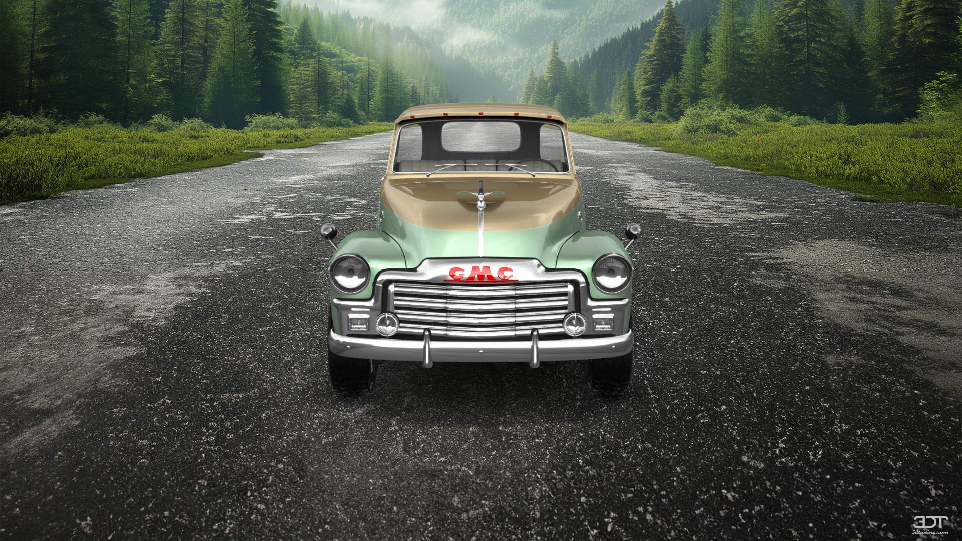 GMC 100 Stepside 2 Door pickup truck 1954