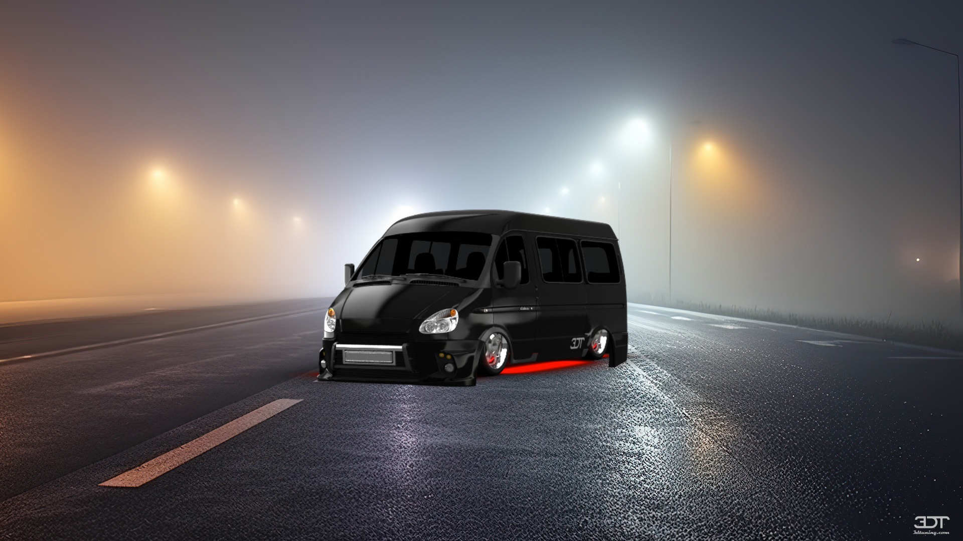 Tuning GAZ 22171 Sobol Truck 2012