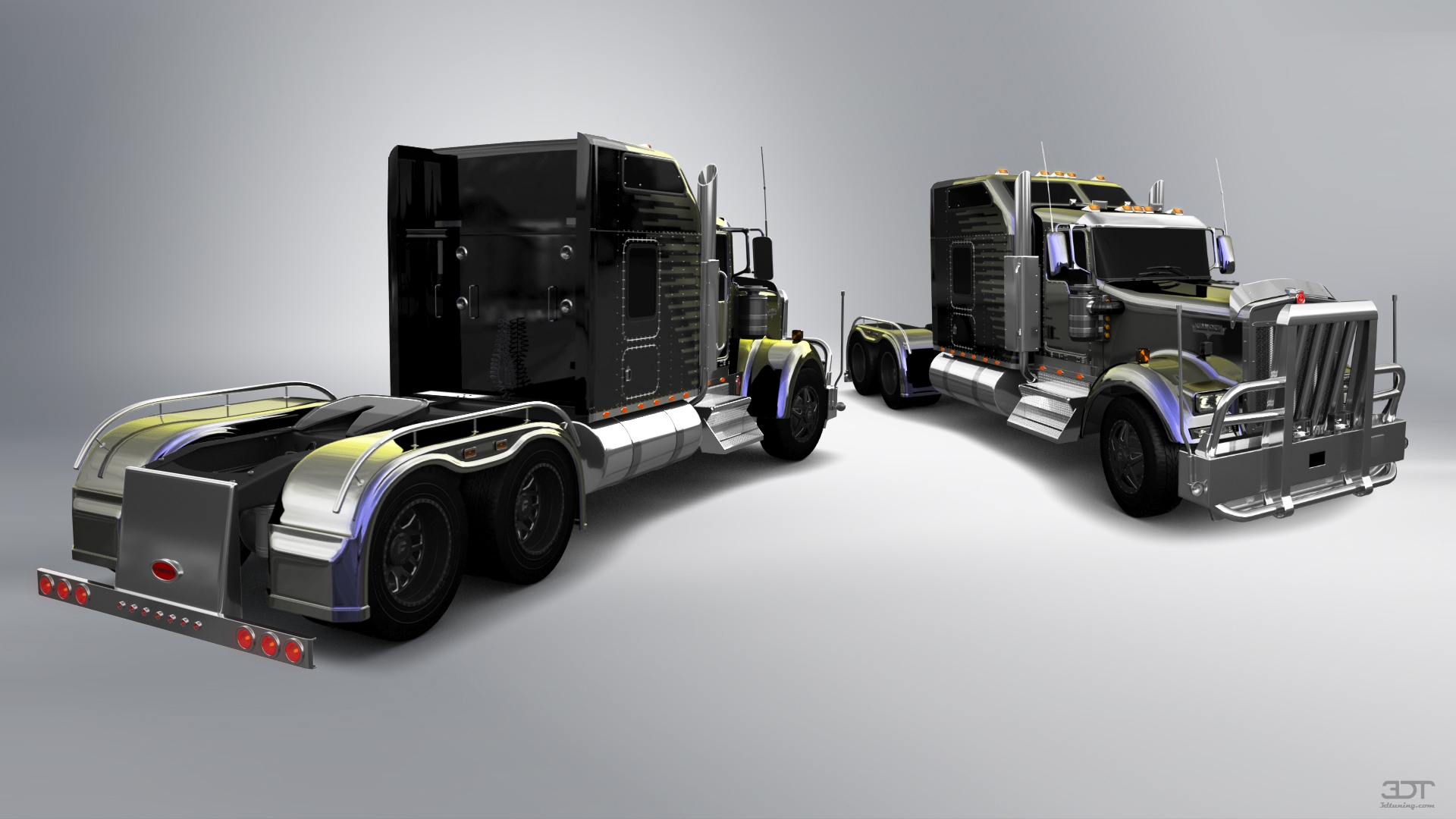 Kenworth W900 Sleeper Cab Truck 2015
