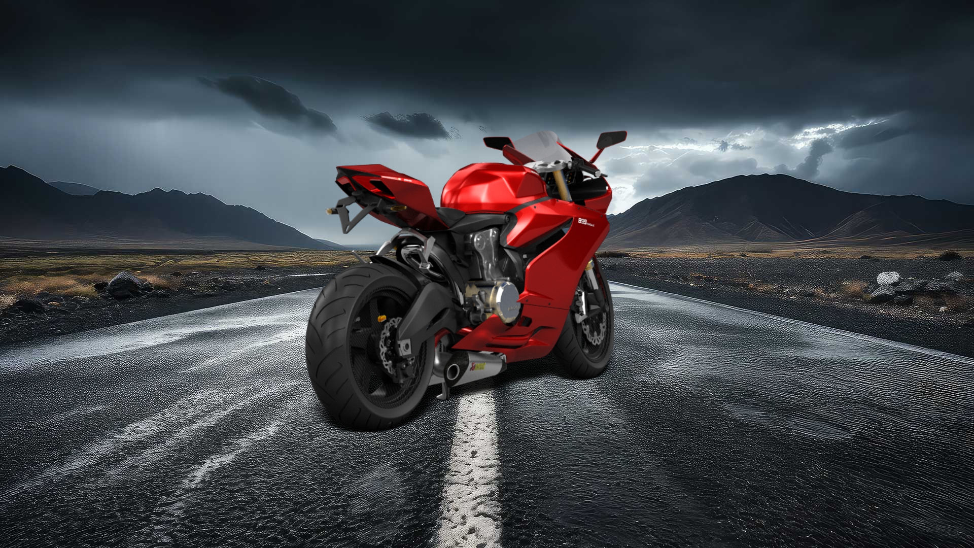 Ducati 899 Panigale Sport Bike 2015