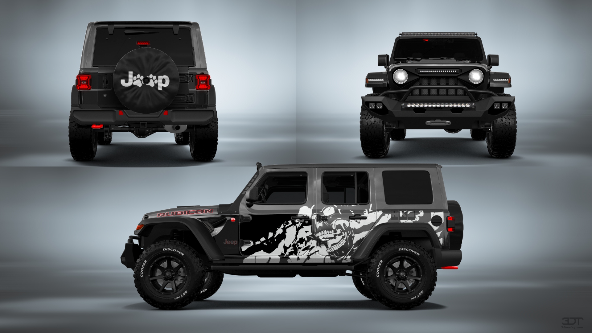 Jeep Wrangler Rubicon JL 4 Door SUV 2017 tuning