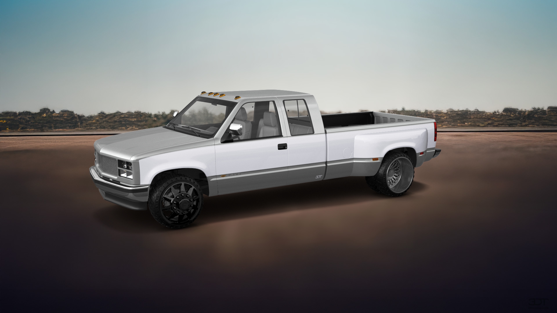 Chevrolet K3500 Extended Cab Pickup Truck 1988