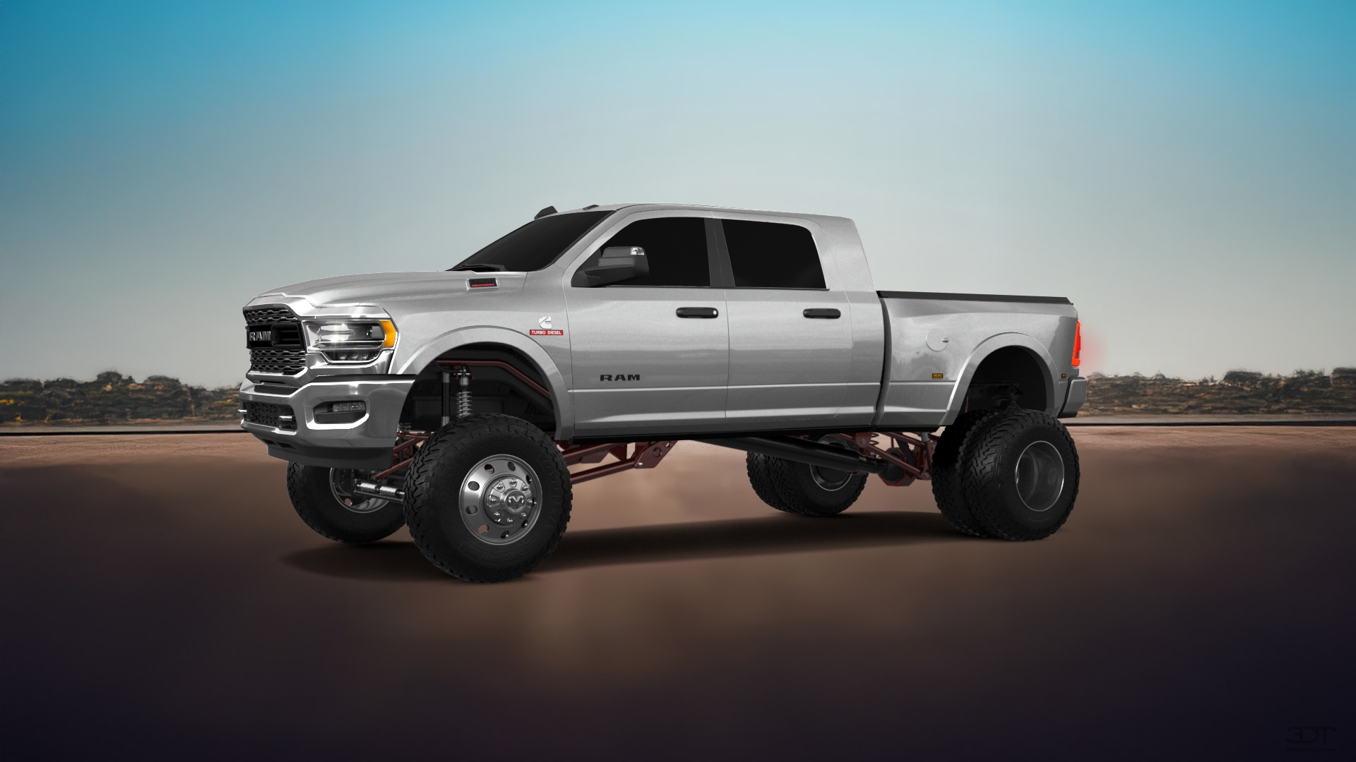 Dodge Ram 3500 4 Door pickup truck 2020 tuning
