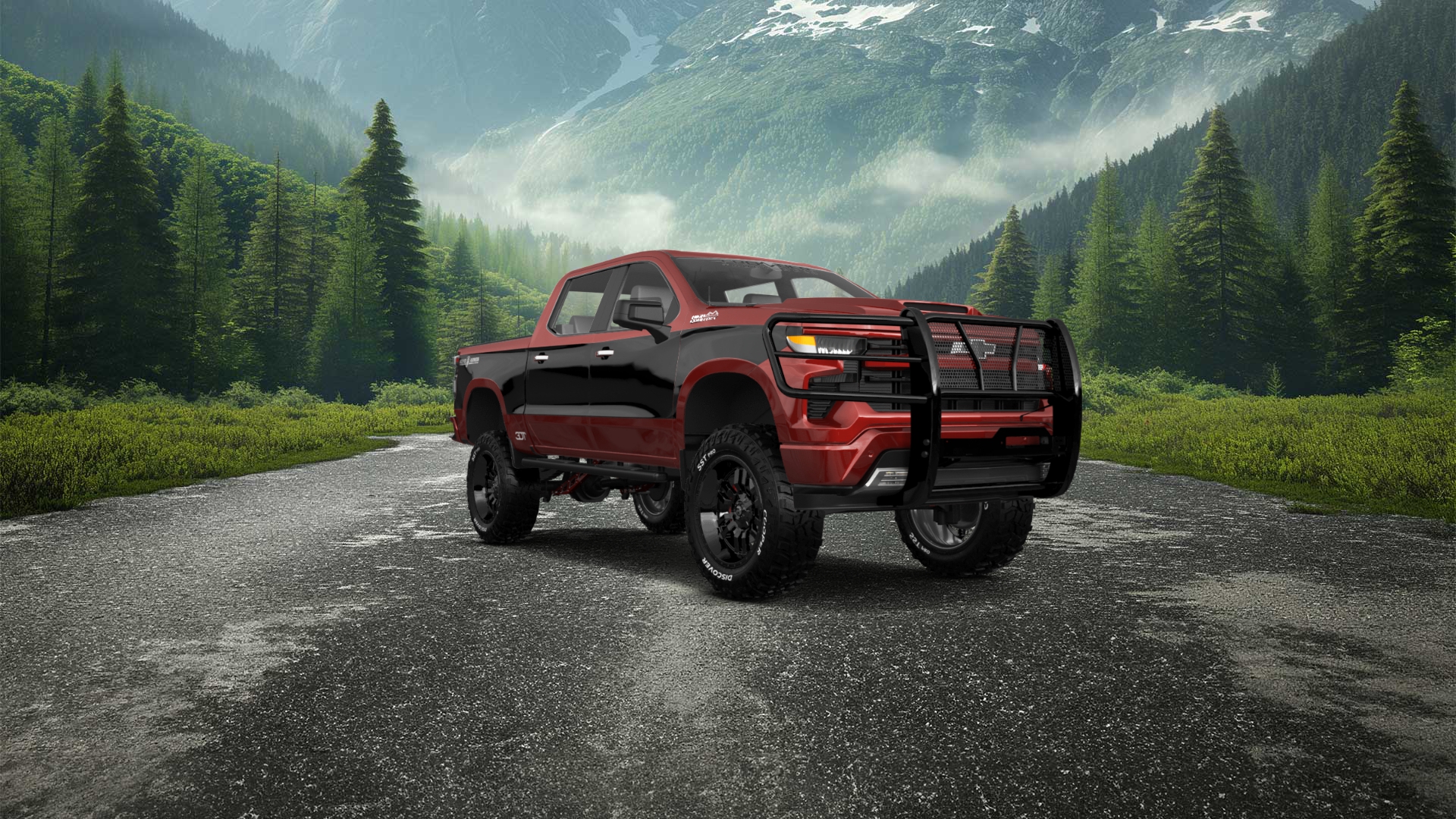 Chevrolet Silverado 1500 Crew Cab 5.8 ft box 4 Door pickup truck 2023