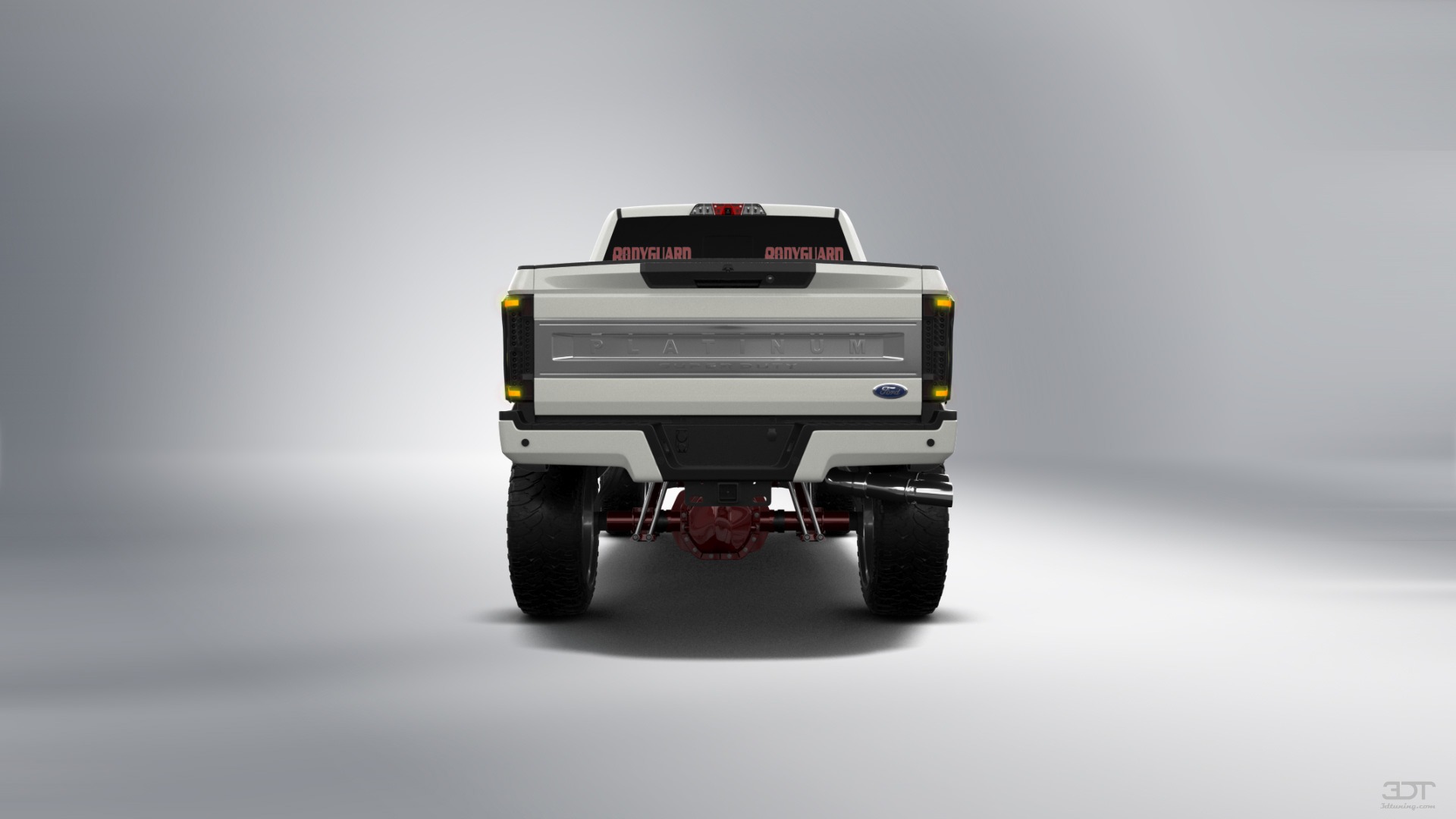 Tuning Ford F-250 4 Door pickup truck 2021