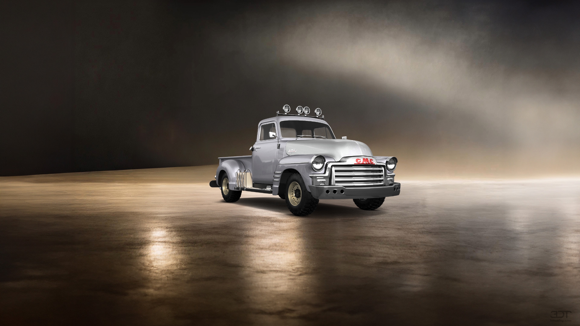 GMC 100 Stepside 2 Door pickup truck 1954 tuning