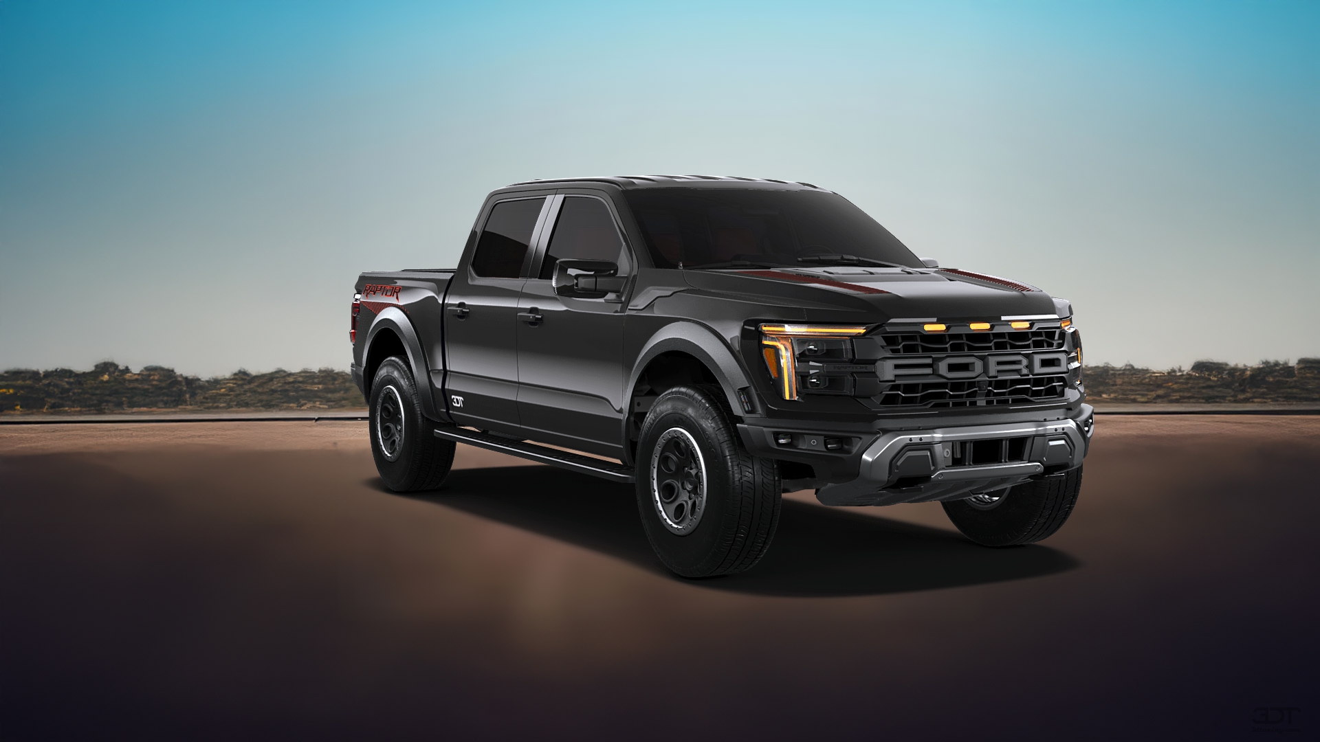 Ford F-150 Raptor 4 Door pickup truck 2024 tuning