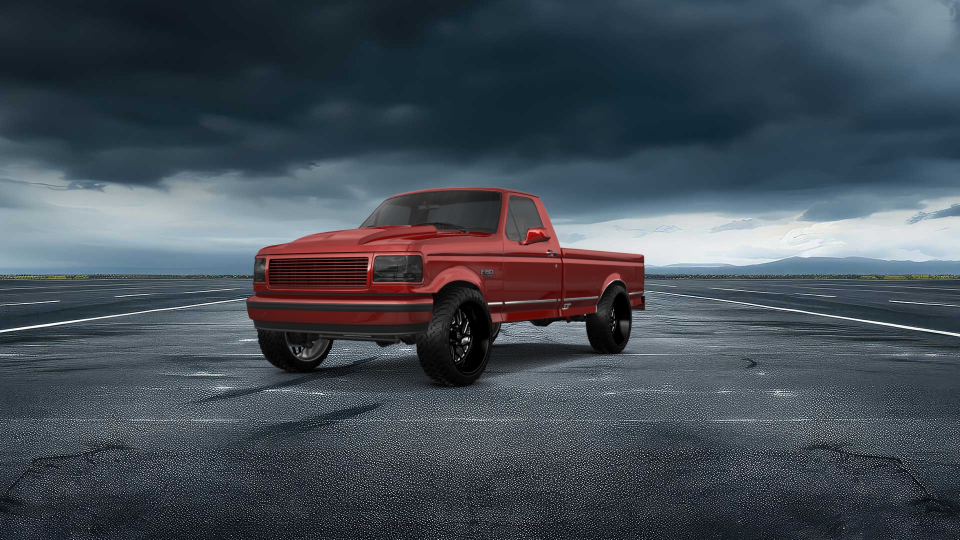 Ford F-150 Regular Cab 2 Door pickup truck 1992